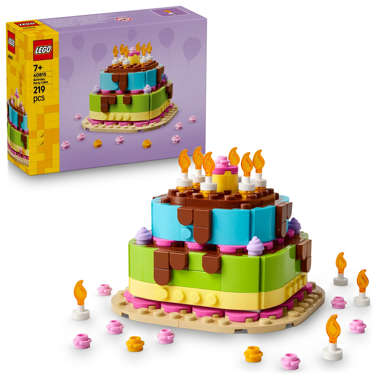 LEGO® Birthday Party Cake