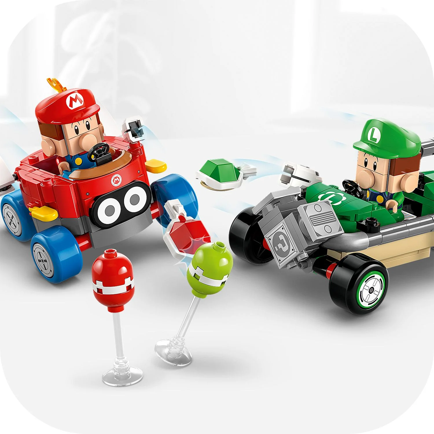 LEGO® Super Mario™: Mario Kart™ – Baby Mario vs. Baby Luigi