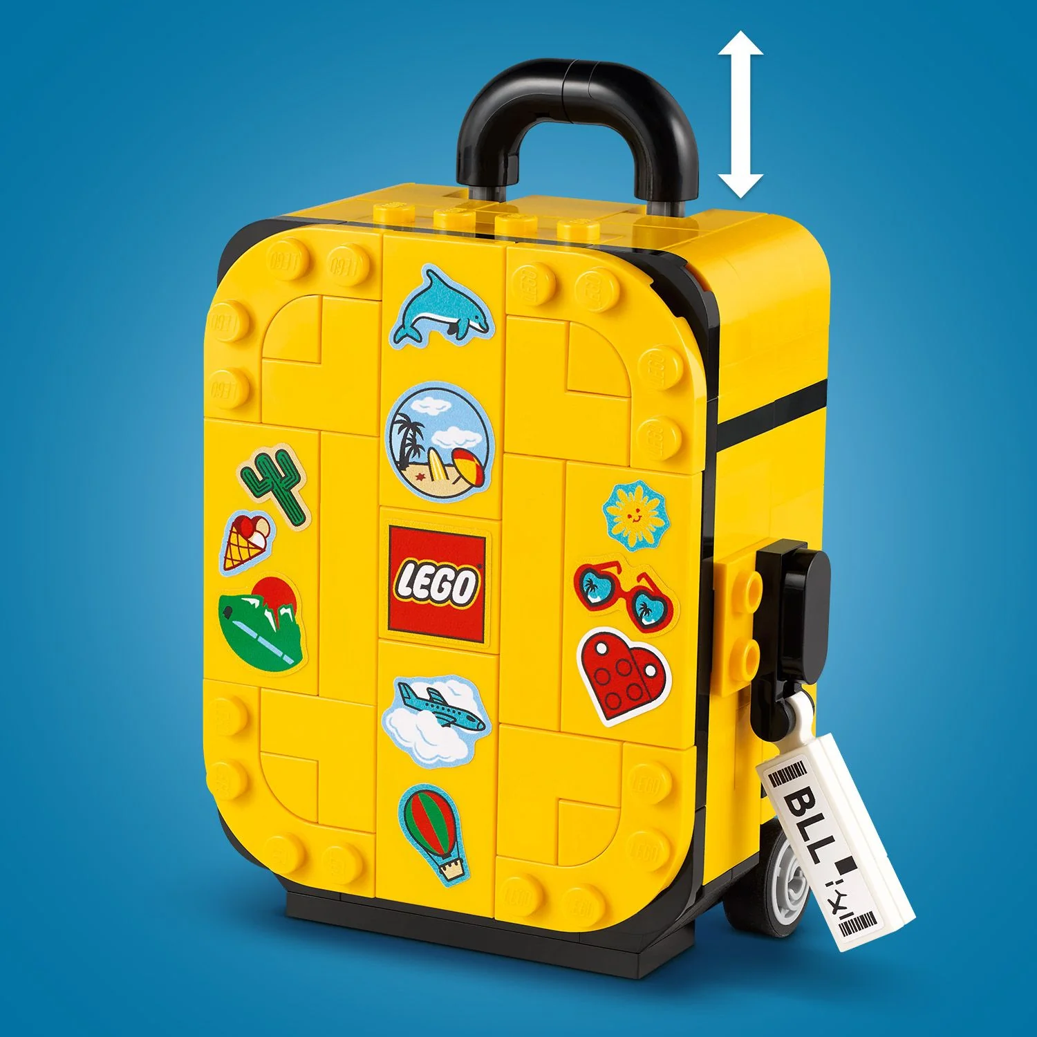 Yellow Travel Suitcase