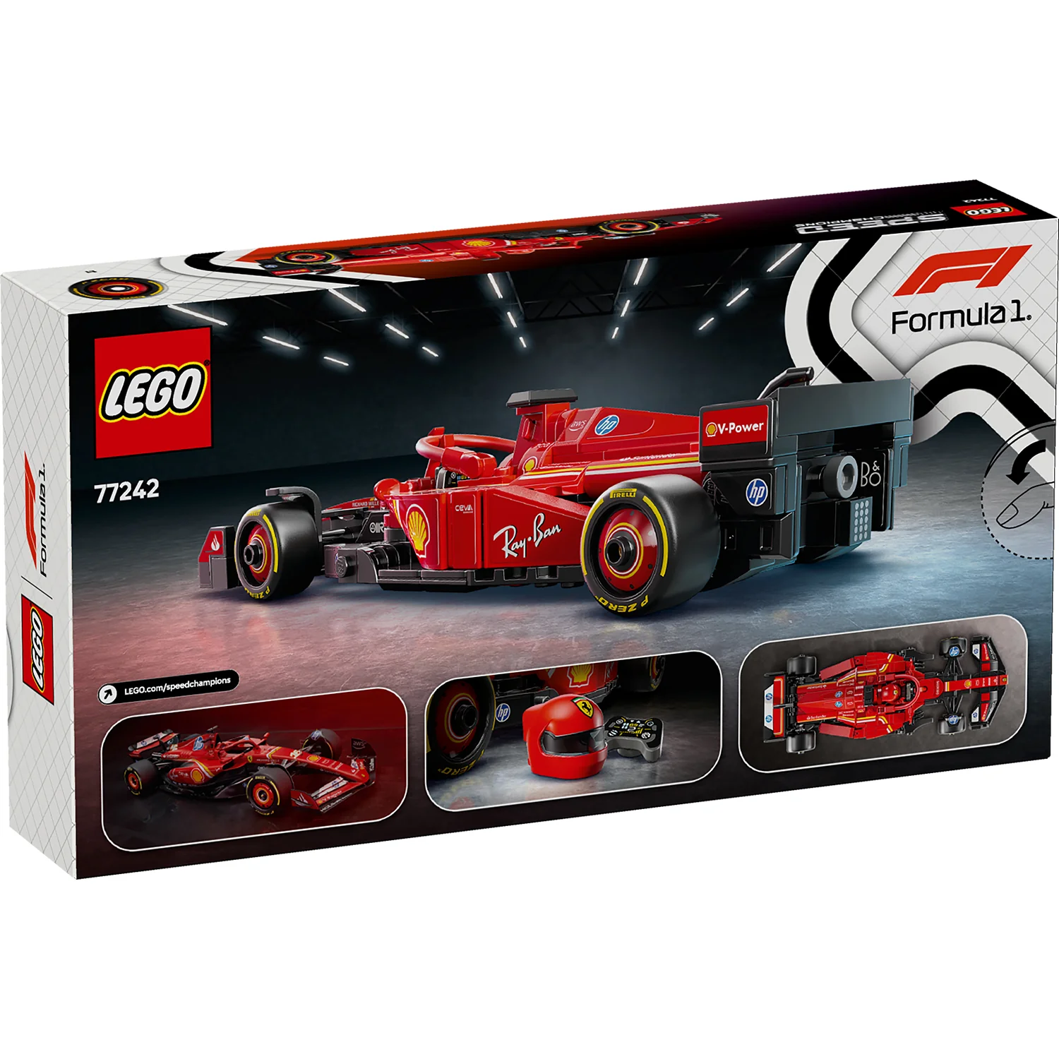 LEGO® Speed Champions Ferrari SF-24 F1® Race Car