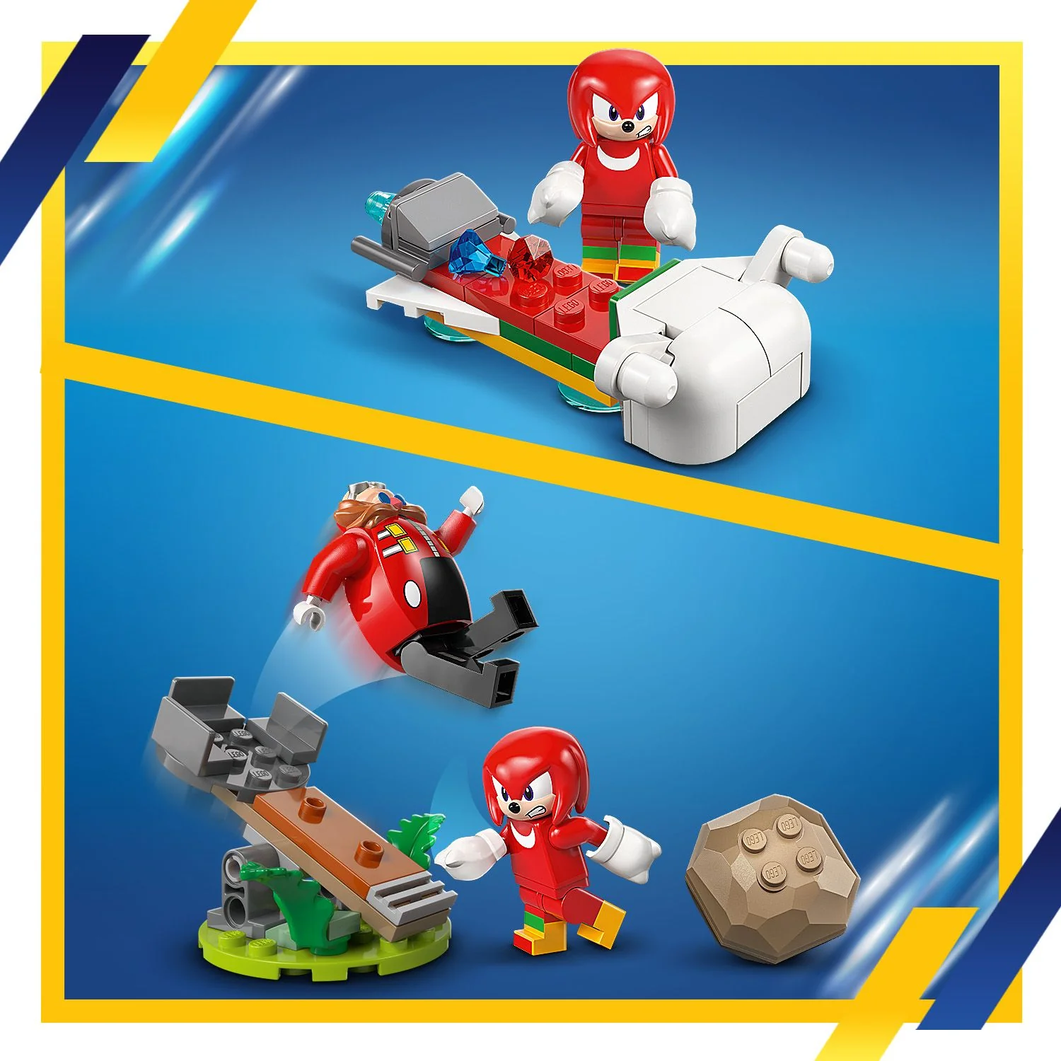 LEGO® Sonic the Hedgehog™ Knuckles vs. Dr. Eggman Egg Crusher Mech