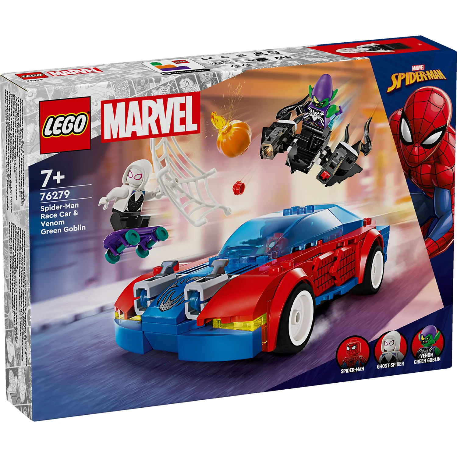 LEGO® Marvel Spider-Man Race Car & Venom Green Goblin