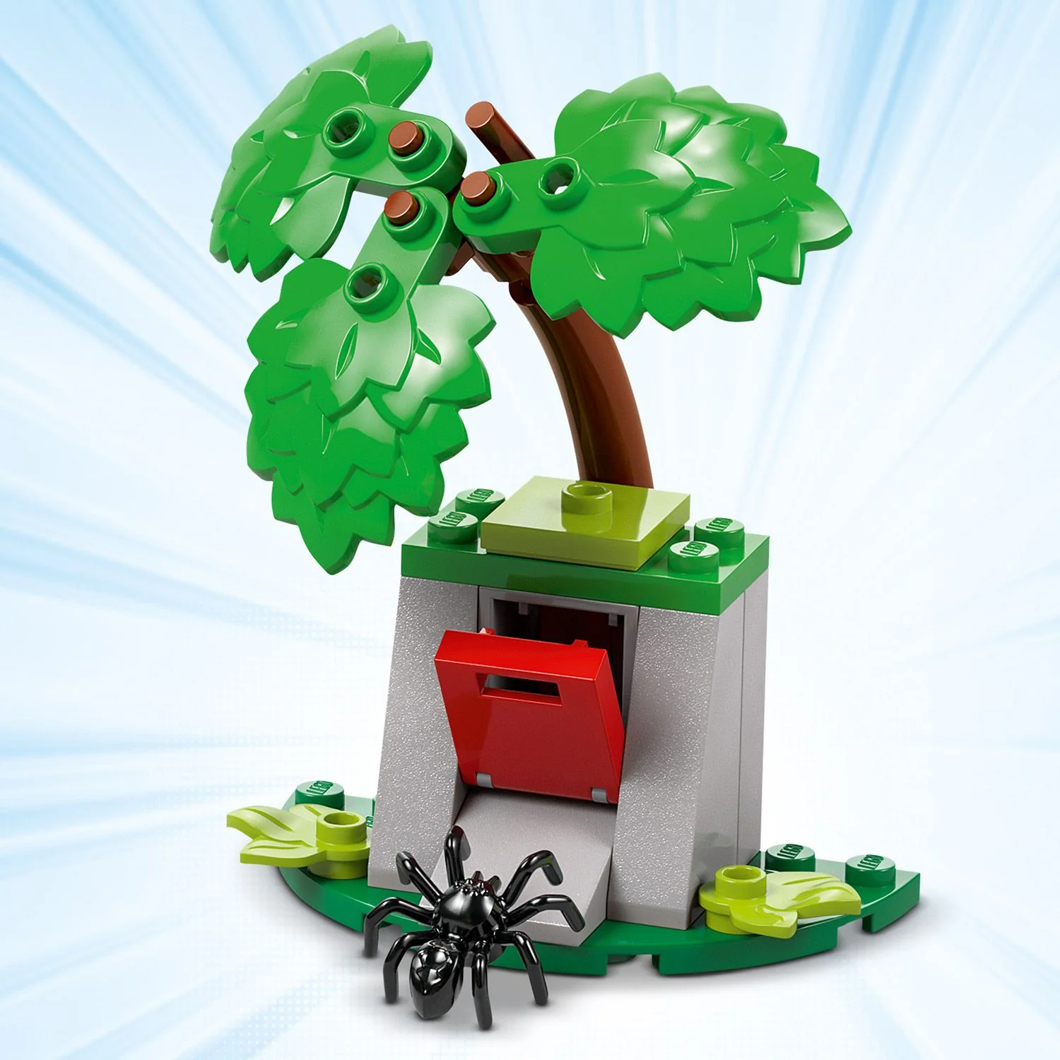 LEGO® Marvel Spidey And His Amazing Friends Spin and Electro Dinosaur Vehicle Chase