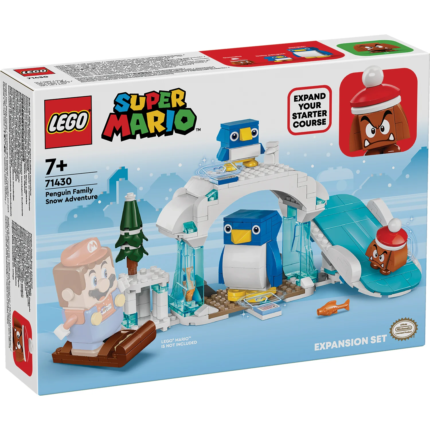 LEGO® Super Mario™ Penguin Family Snow Adventure Expansion Set