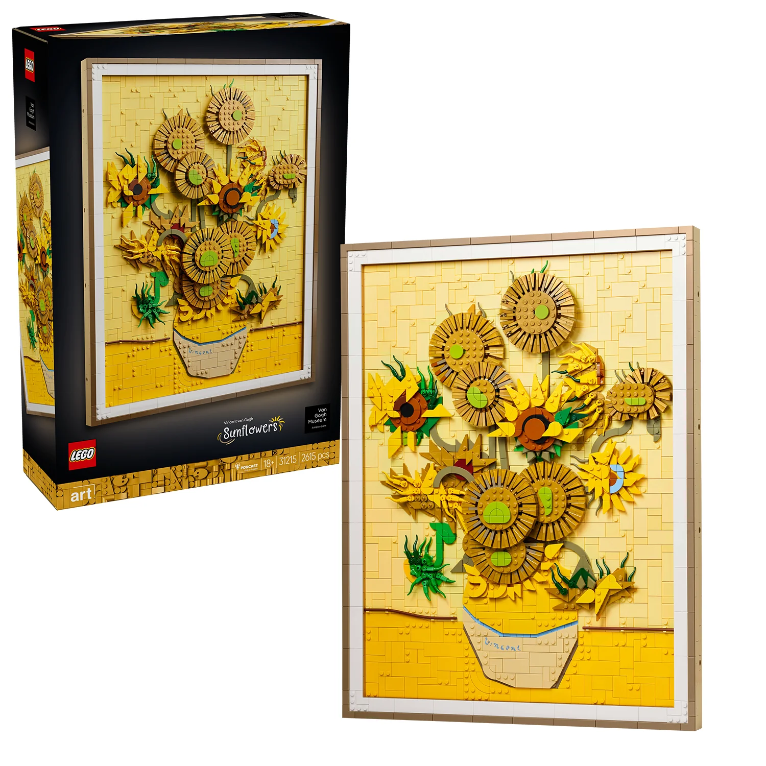 LEGO® Art Vincent van Gogh – Sunflowers