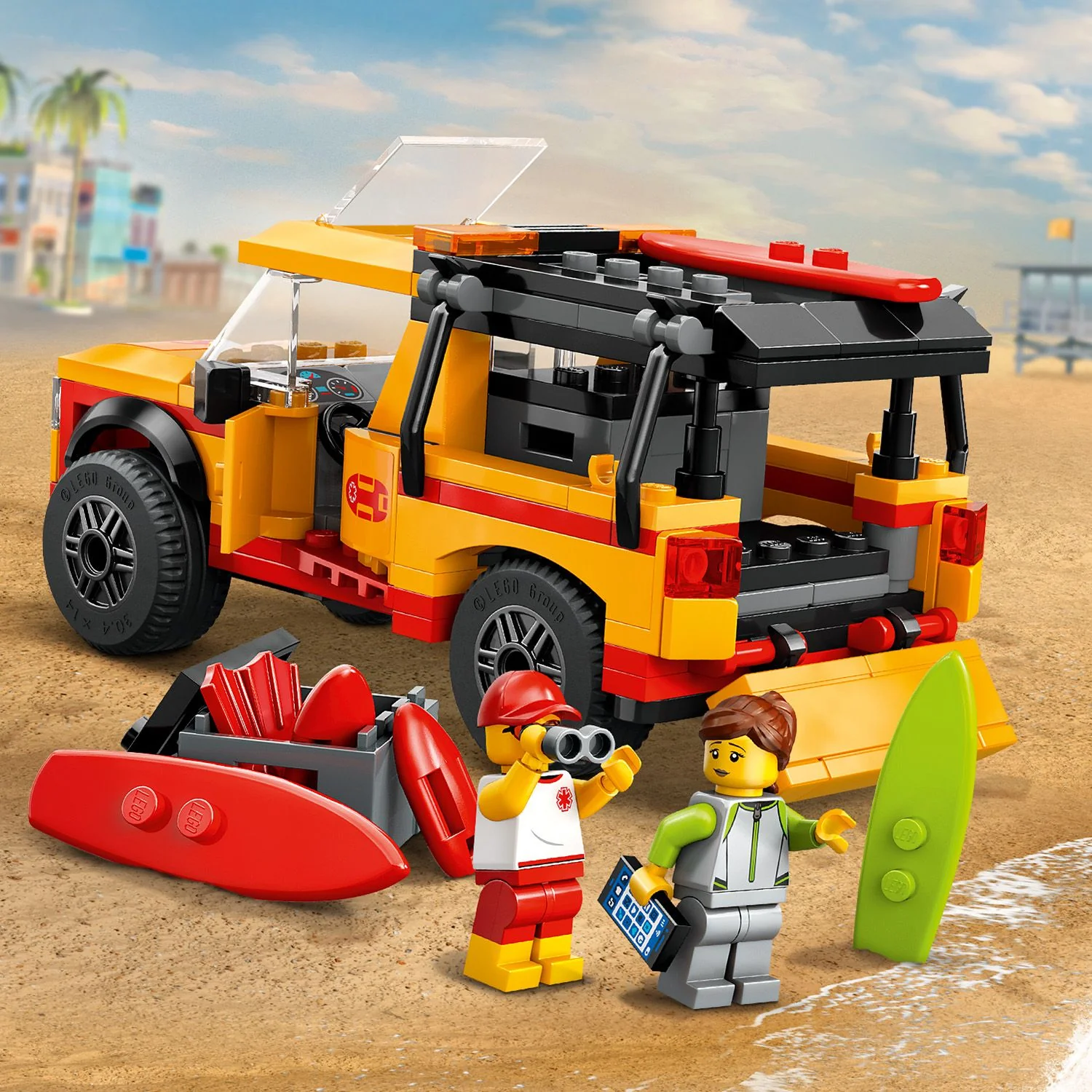 LEGO® City Lifeguard Beach Rescue Truck
