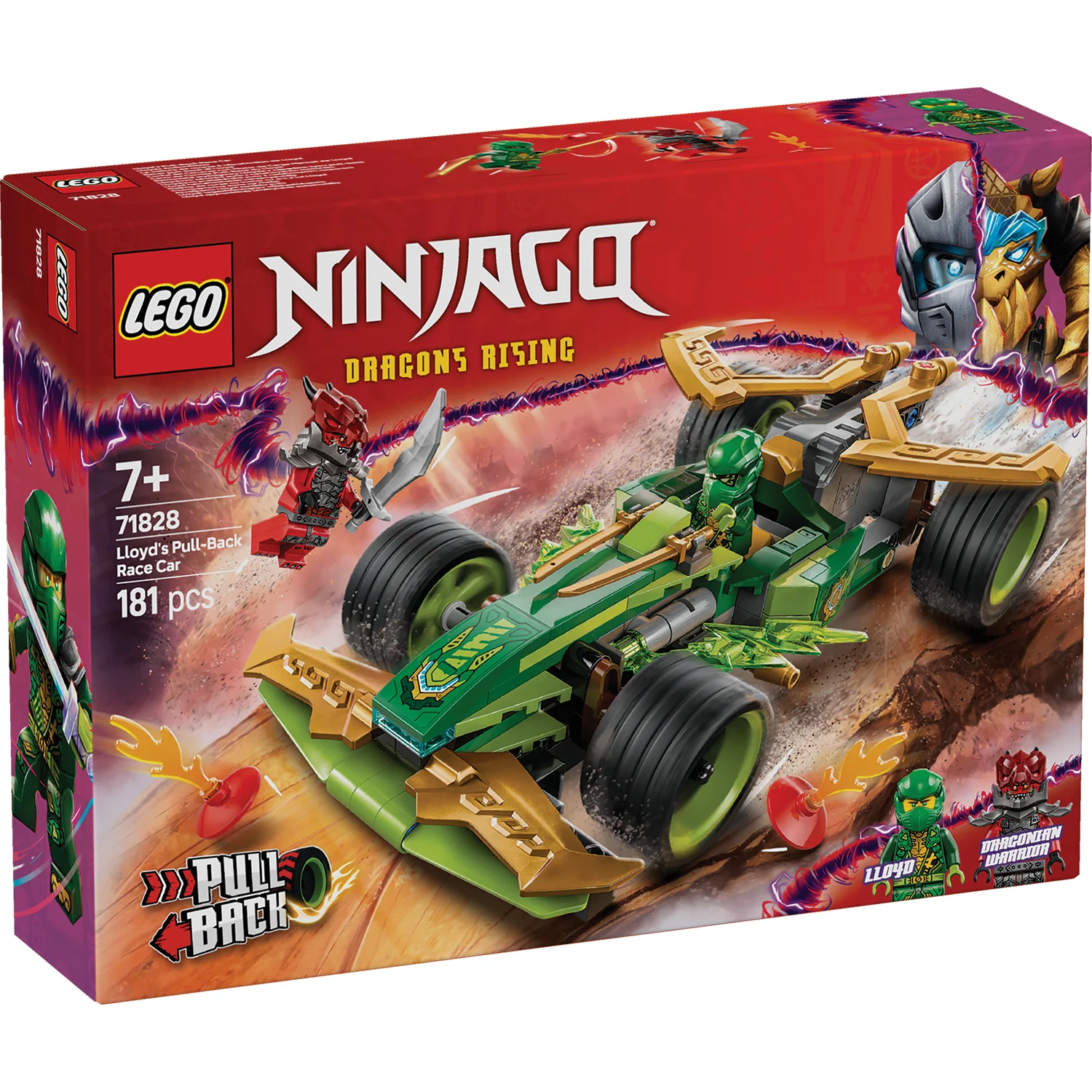 LEGO® NINJAGO® Lloyd’s Pull-Back Race Car