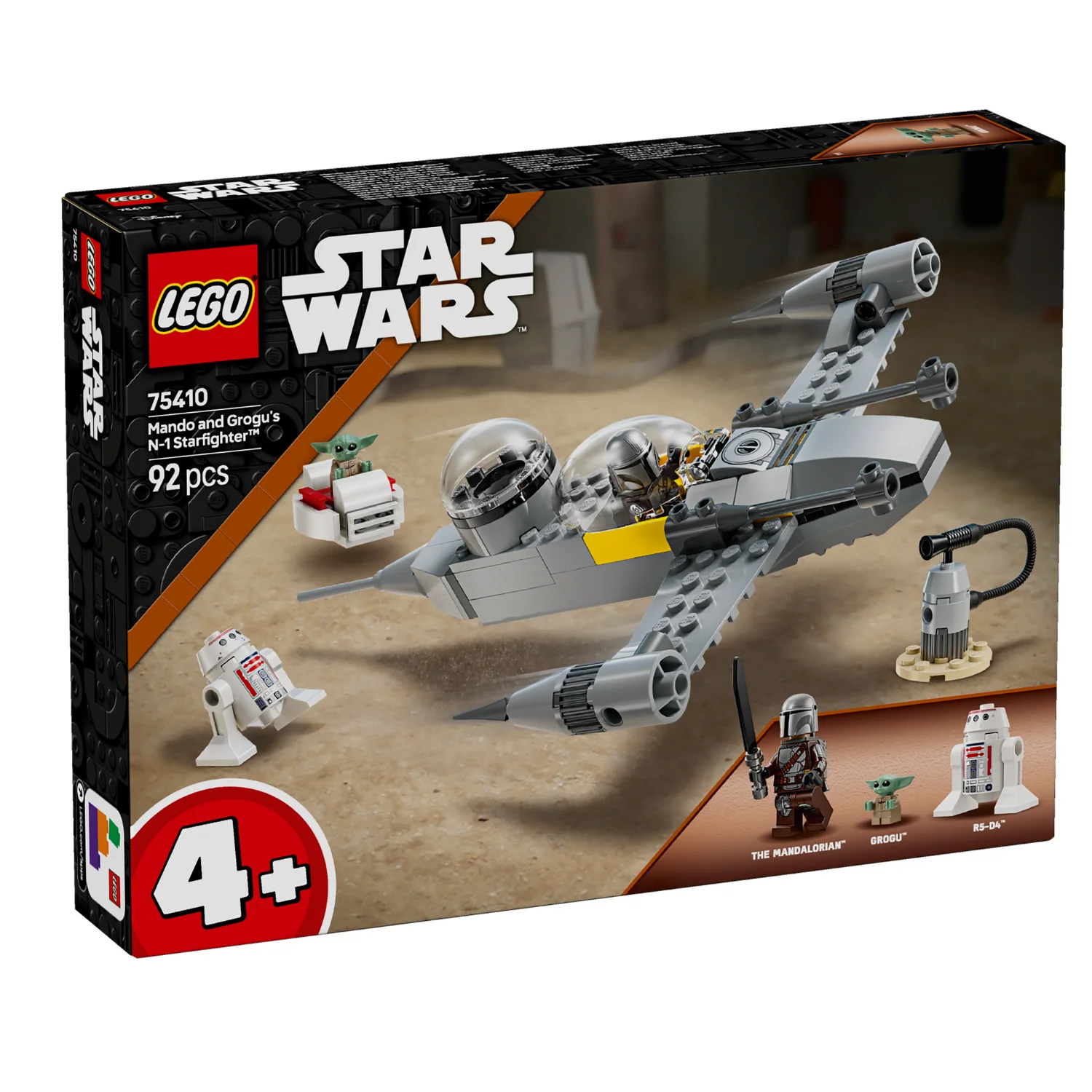 LEGO® Star Wars™ Mando and Grogu’s N-1 Starfighter™