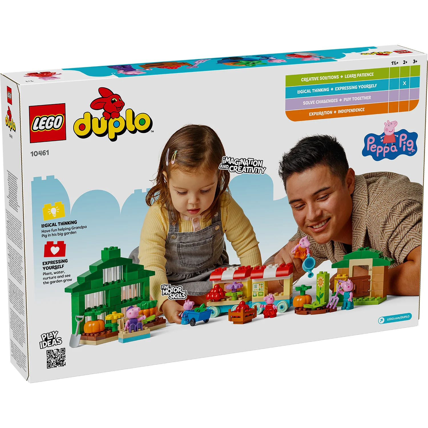 LEGO® DUPLO™ Grandpa Pig's Garden and Greenhouse