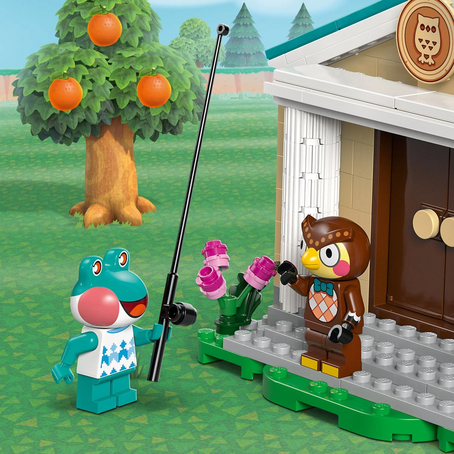 LEGO® Animal Crossing™ Blathers’s Museum Collection