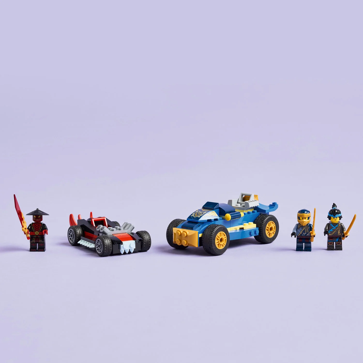 LEGO® NINJAGO® Rogue vs. Drix Race Car Duel