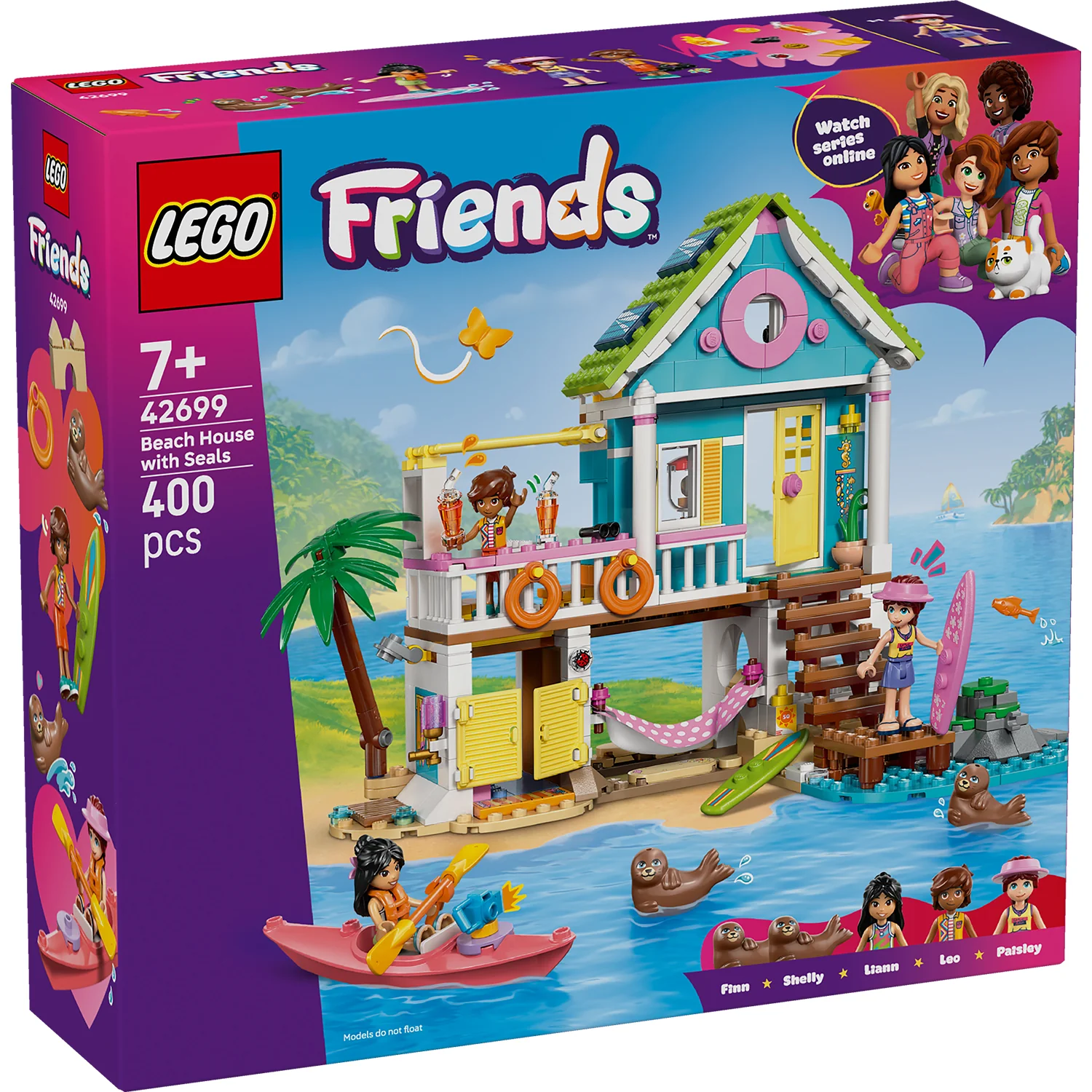 LEGO® Friends Beach House with Seals