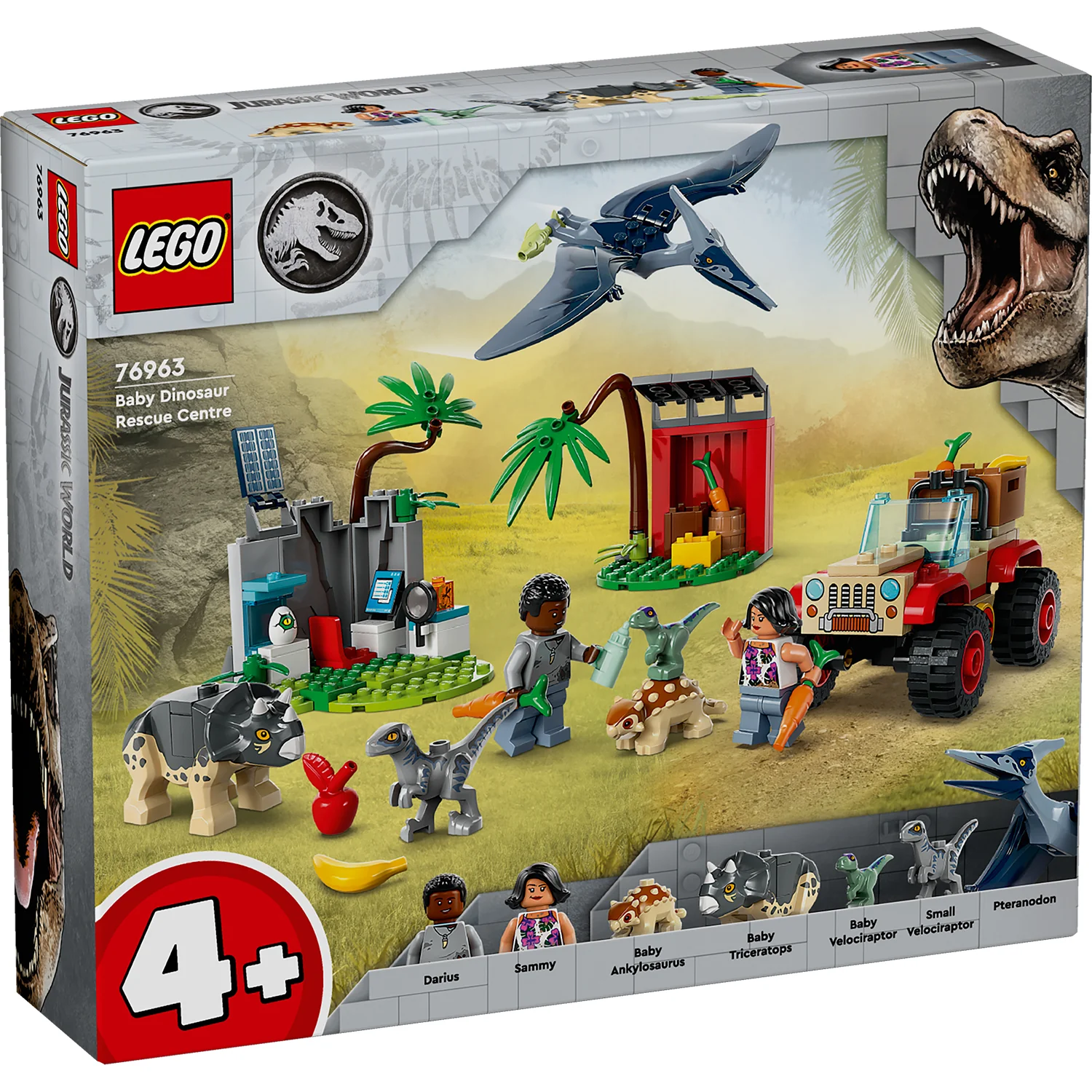 LEGO® Jurassic World™ Baby Dinosaur Rescue Center