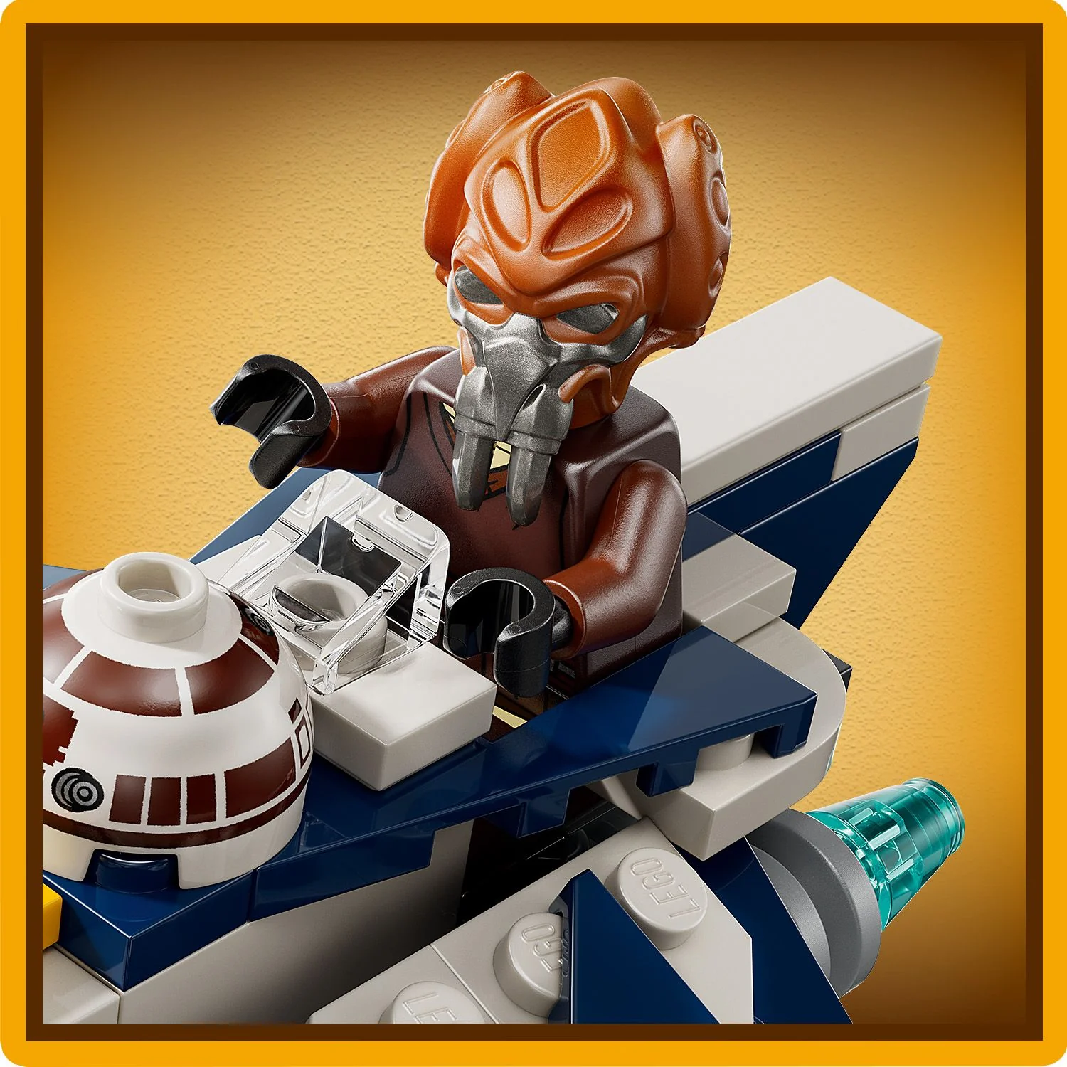 LEGO® Star Wars™ Plo Koon's Jedi Starfighter™ Microfighter