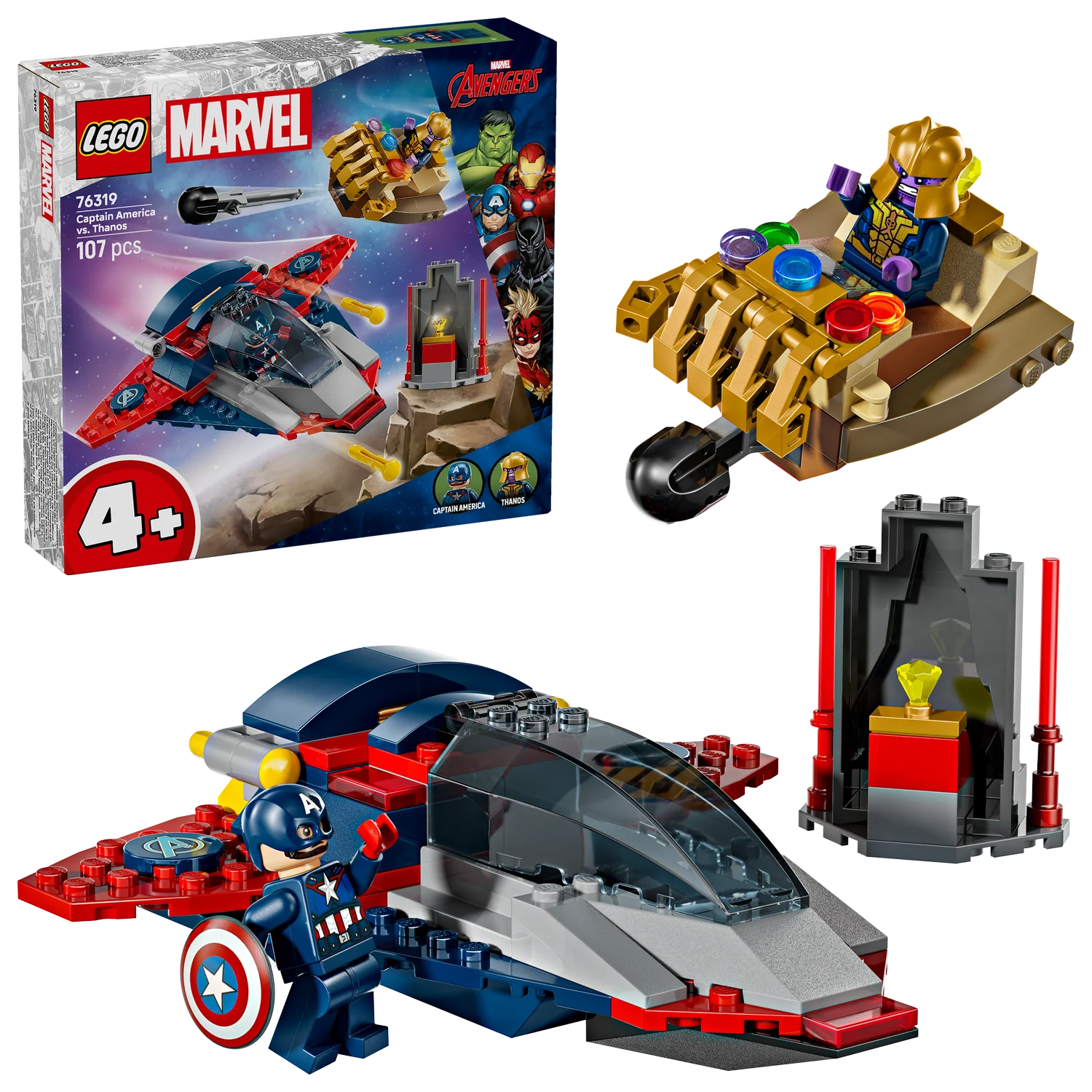 LEGO® Marvel Captain America vs. Thanos