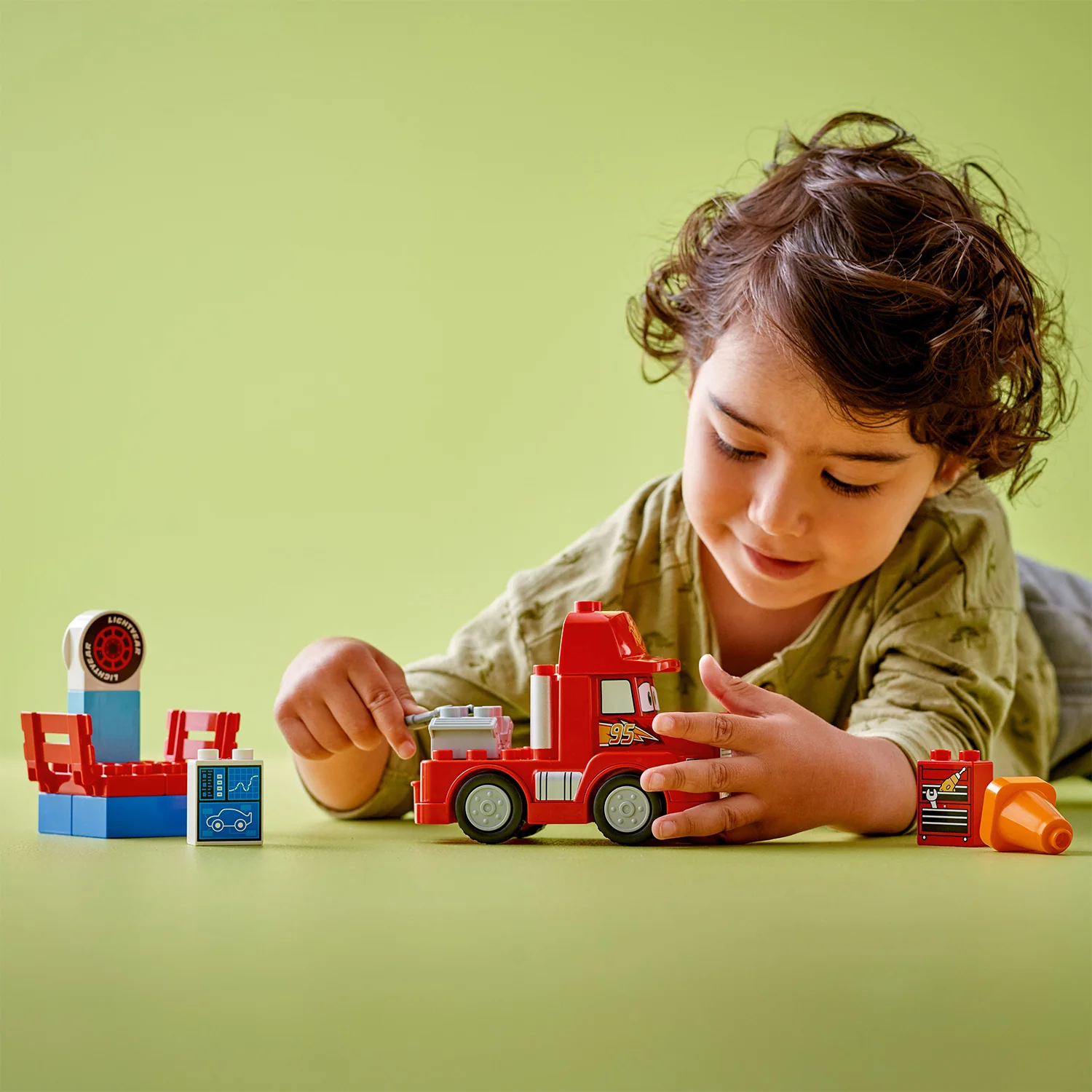 LEGO® DUPLO™ Mack at the Race