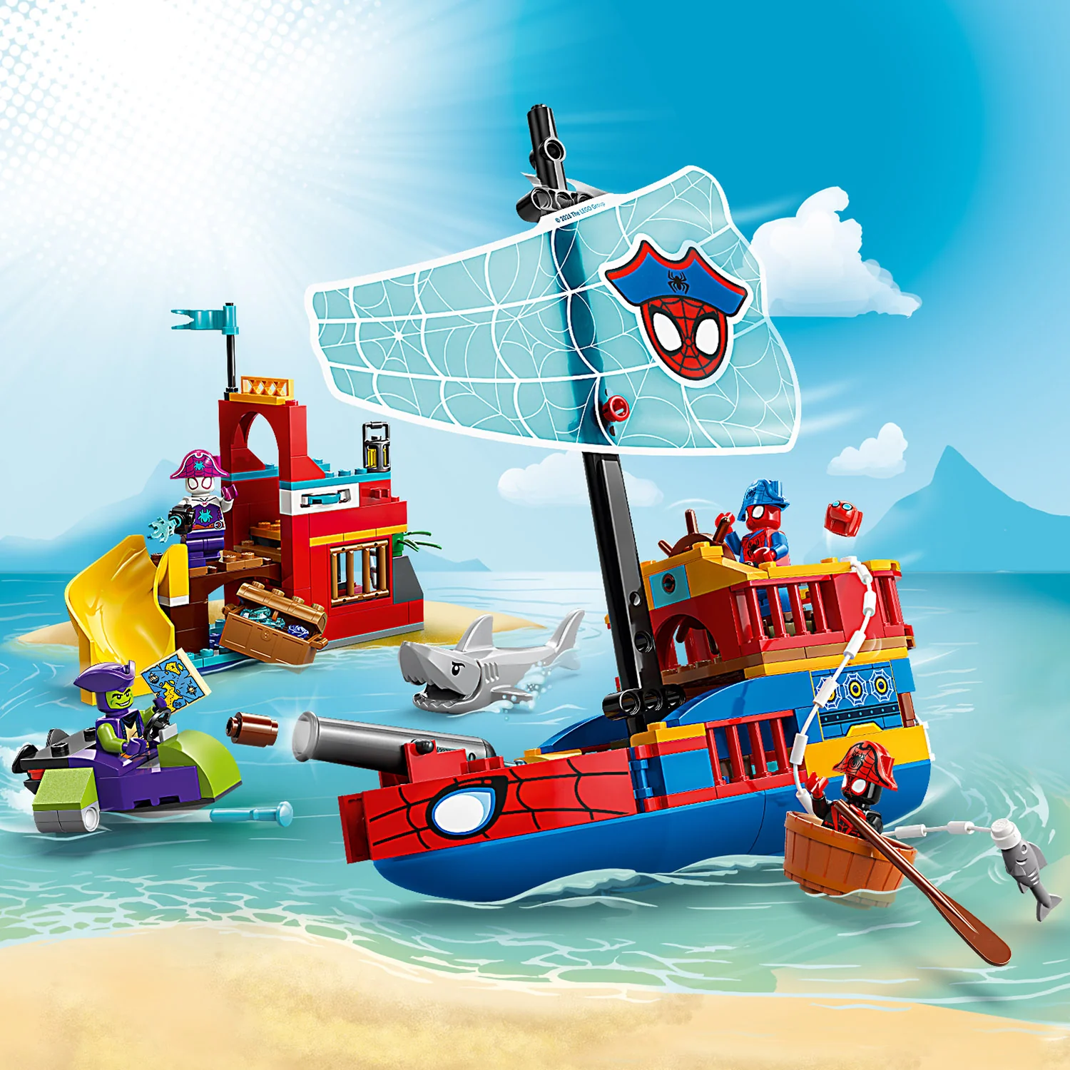 LEGO® | Marvel Spidey And His Amazing Friends Team Spidey Pirate Ship