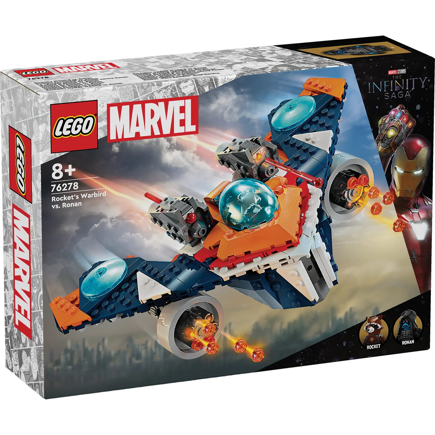LEGO® Marvel Rocket’s Warbird vs. Ronan