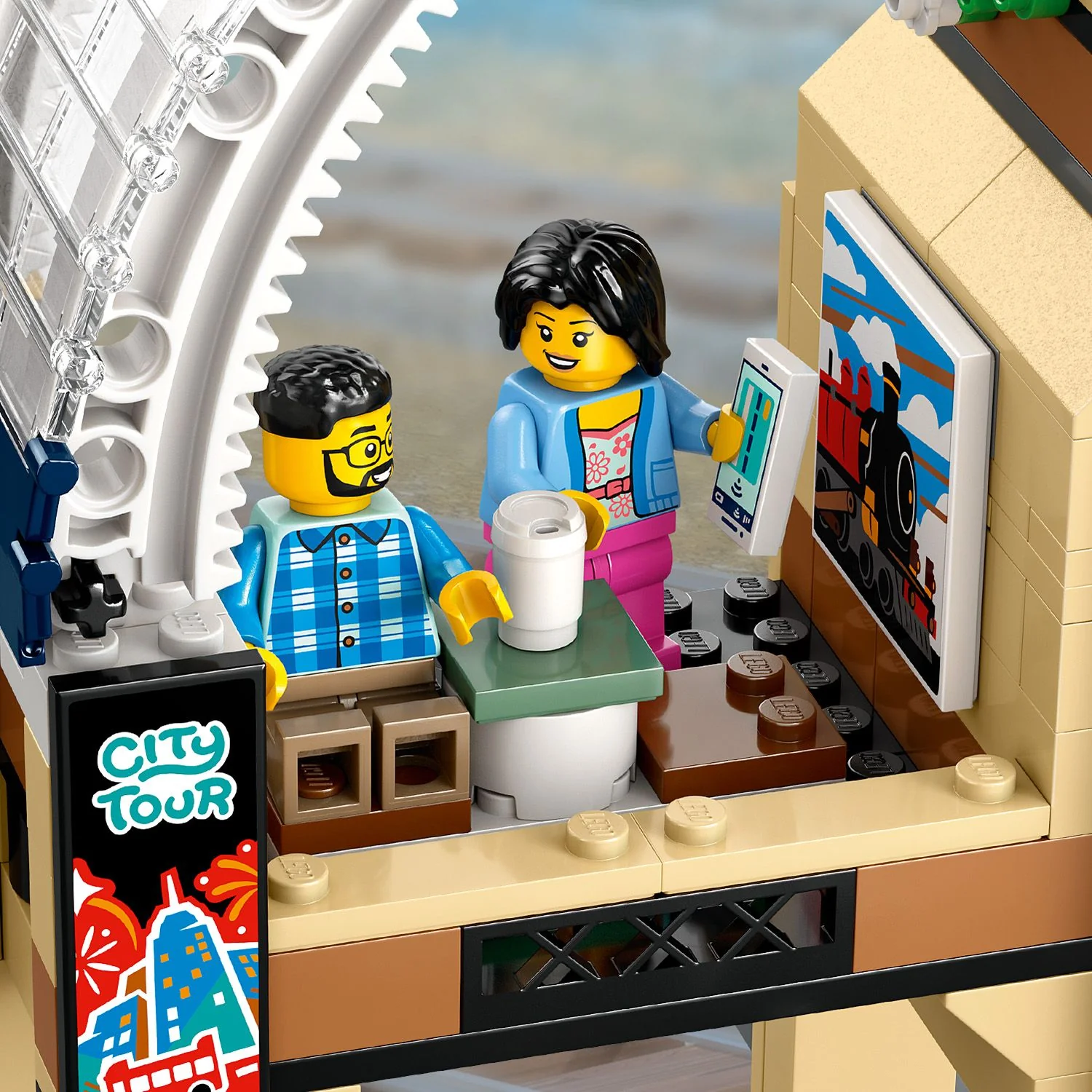 LEGO® City Central Train Station