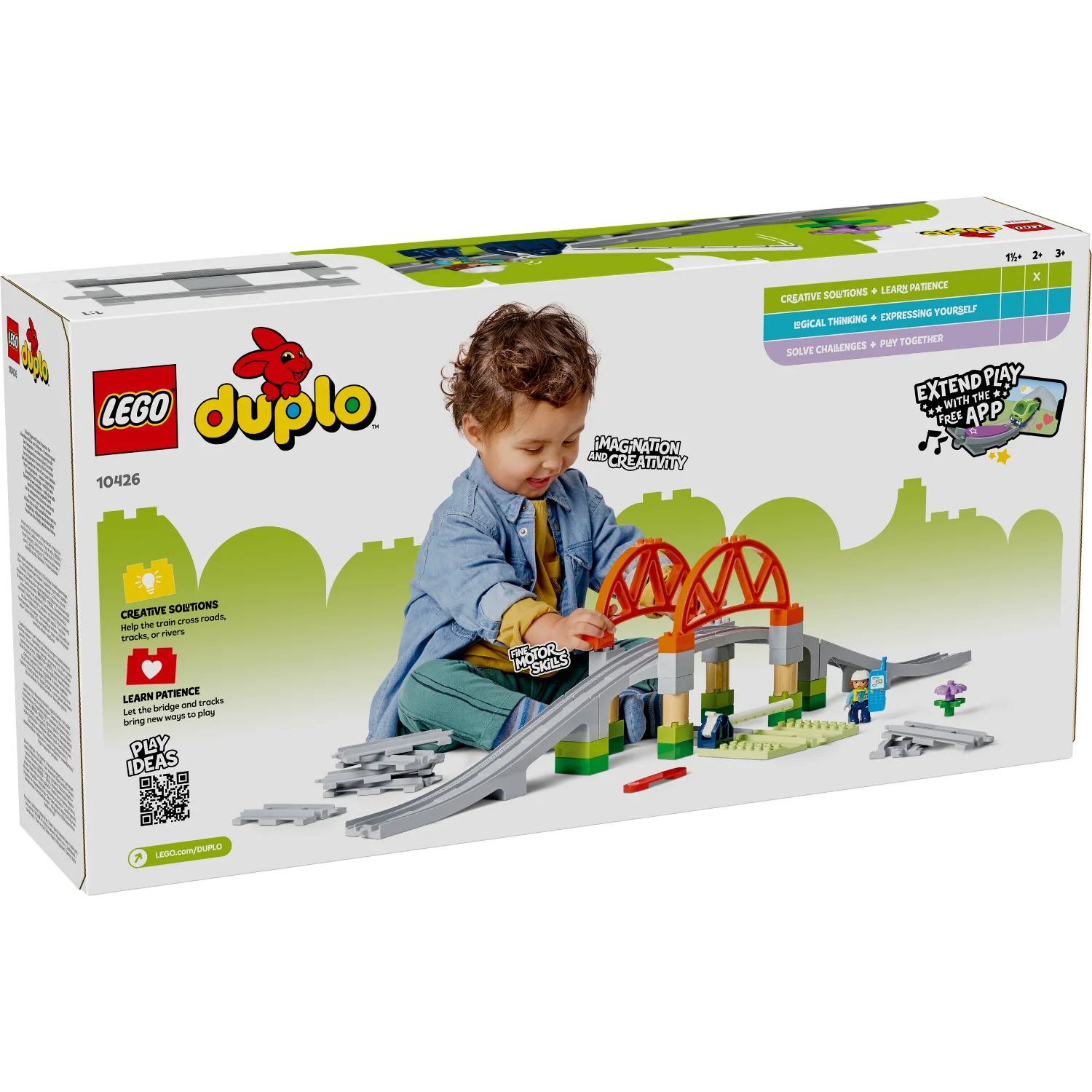 LEGO® DUPLO™ Train Bridge and Tracks Expansion Set