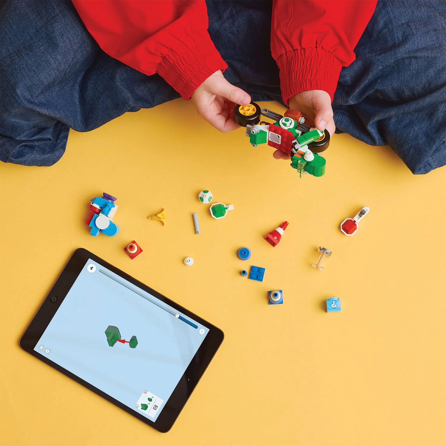 LEGO® Super Mario™: Mario Kart™ – Yoshi Bike