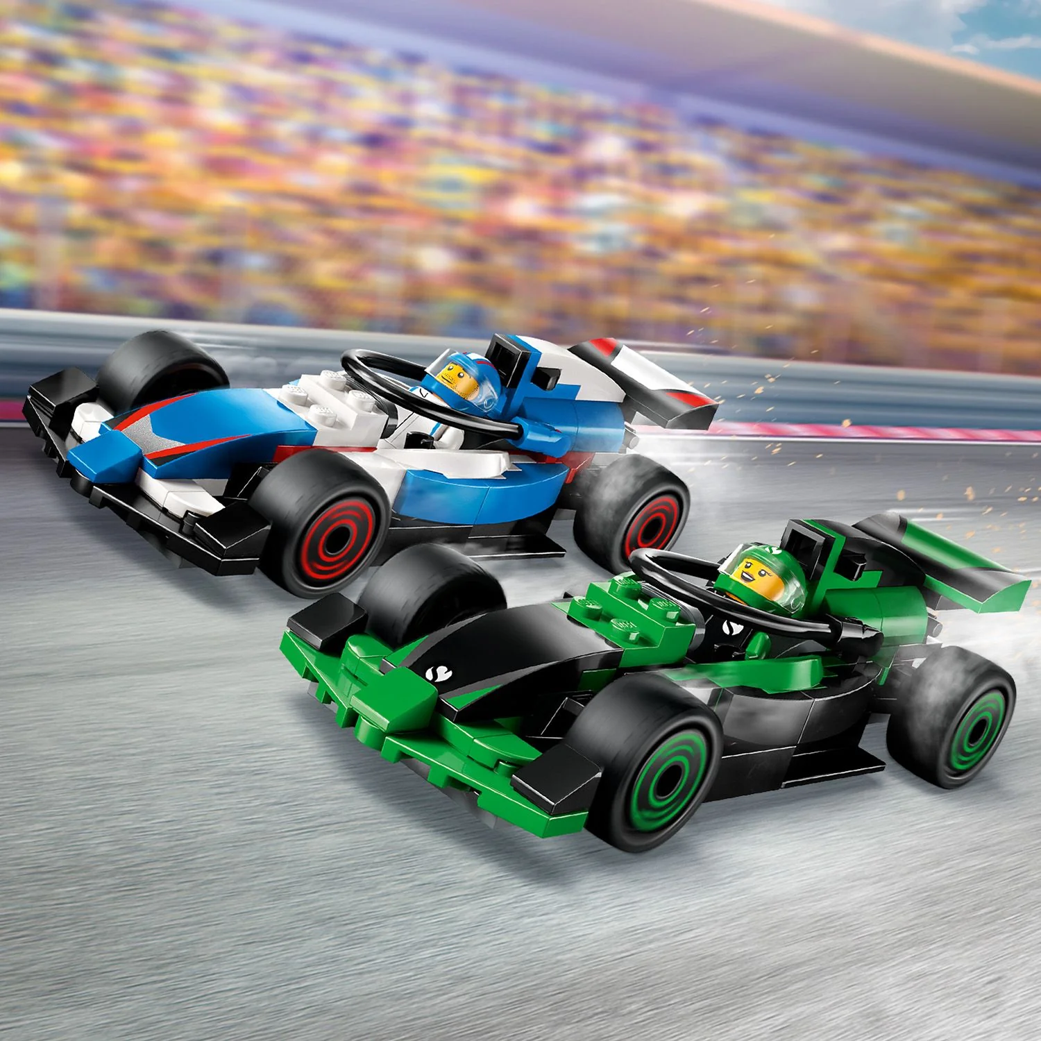 LEGO® City F1® Grid with VCARB & Sauber Race Cars