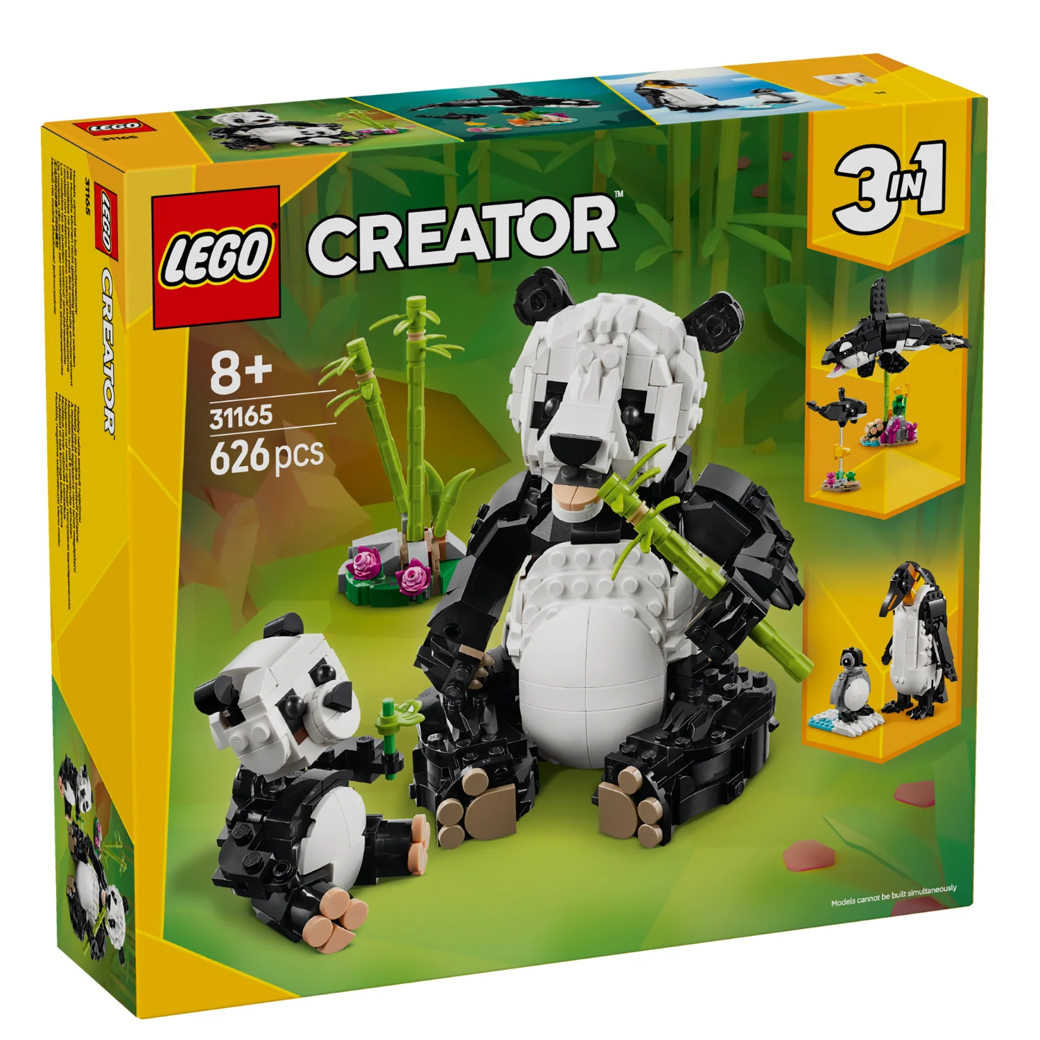 LEGO® Creator 3-in-1 Wild Animals: Panda Family