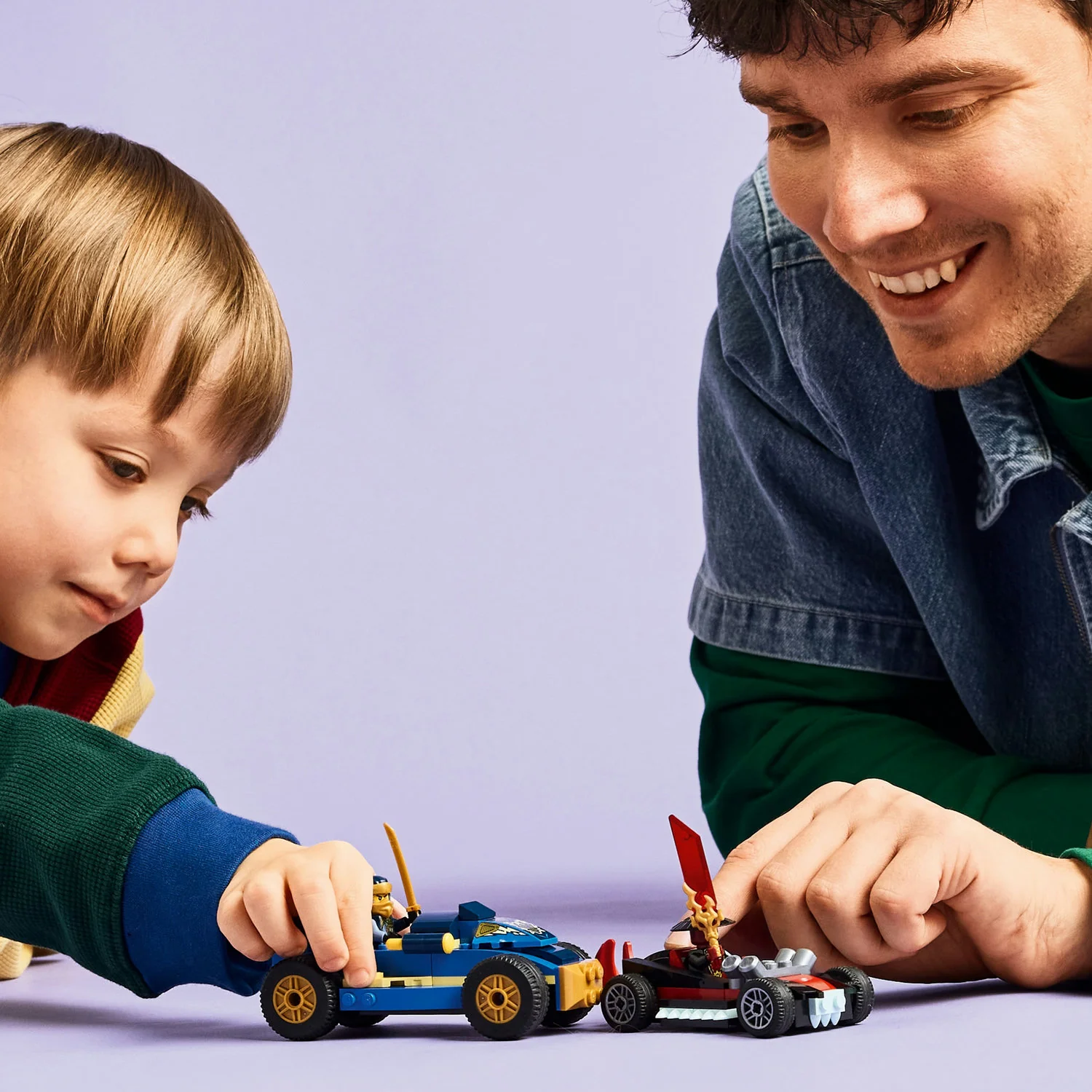 LEGO® NINJAGO® Rogue vs. Drix Race Car Duel