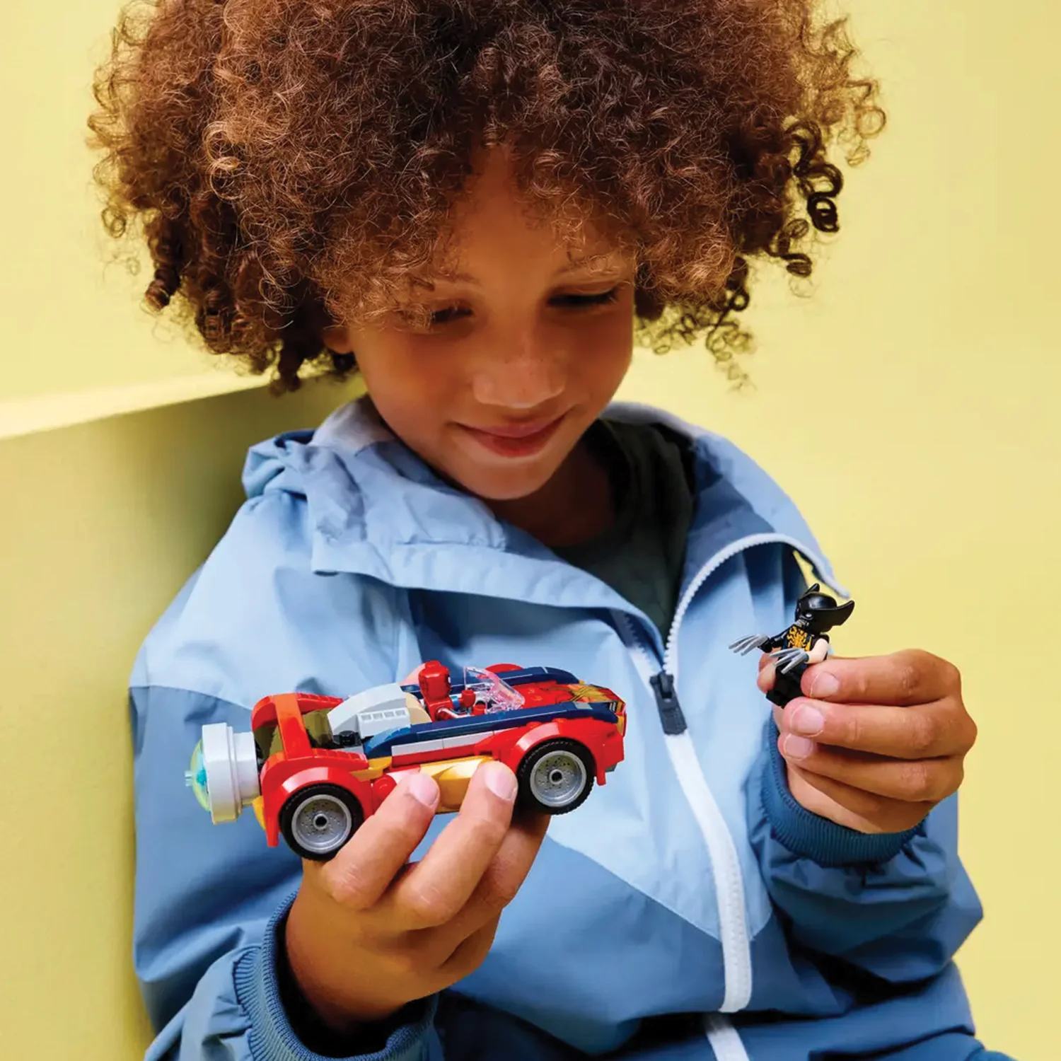 LEGO® | Marvel Spider-Man Car vs. Venomized Wolverine