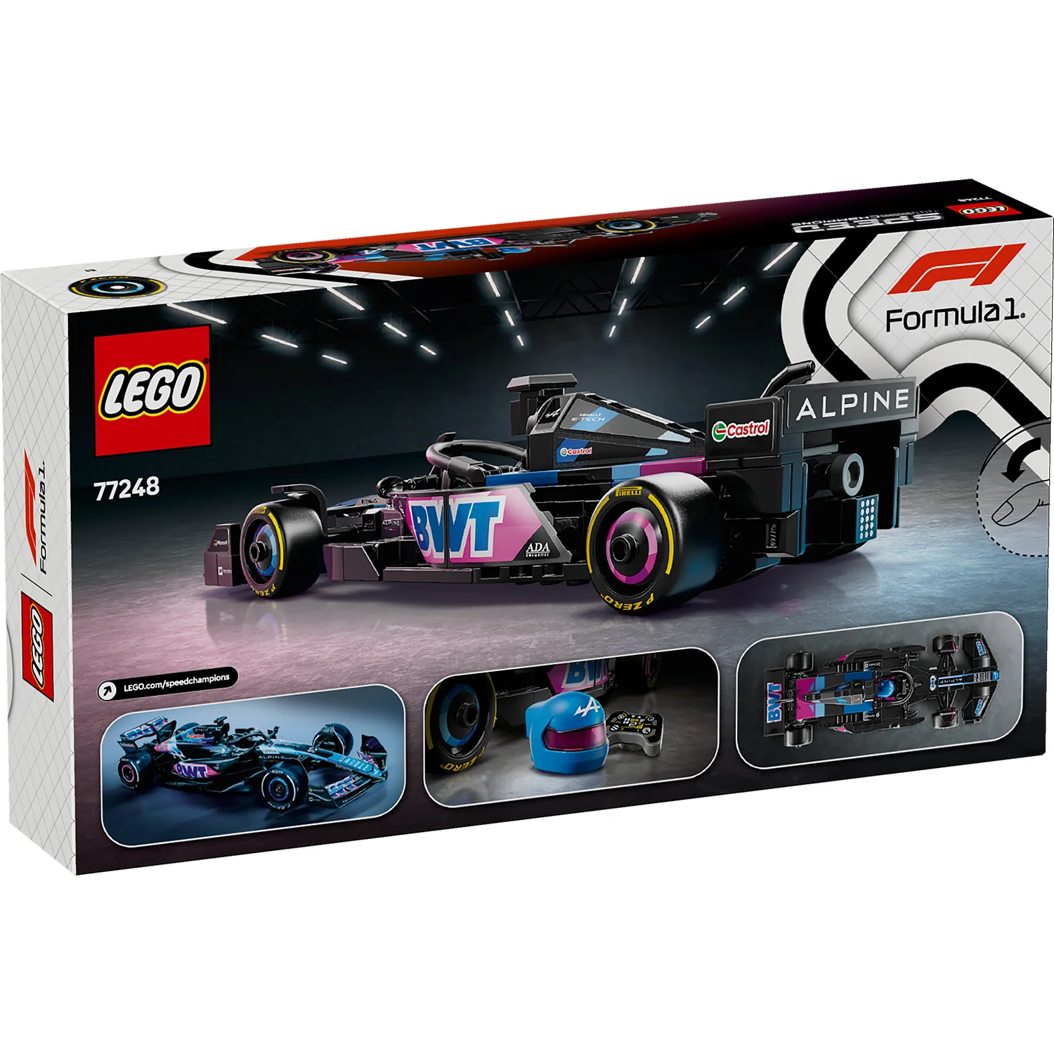 LEGO® Speed Champions - BWT Alpine F1® Team A524 Race Car