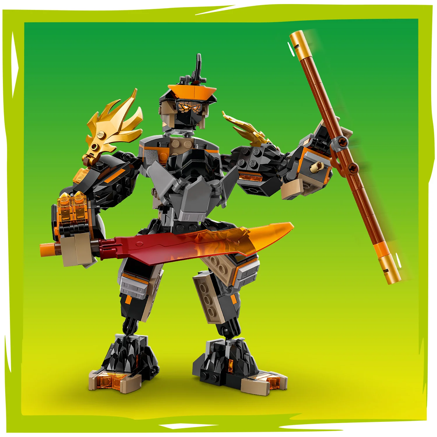 LEGO® NINJAGO® Cole’s Mission Mech & Dragon Zane