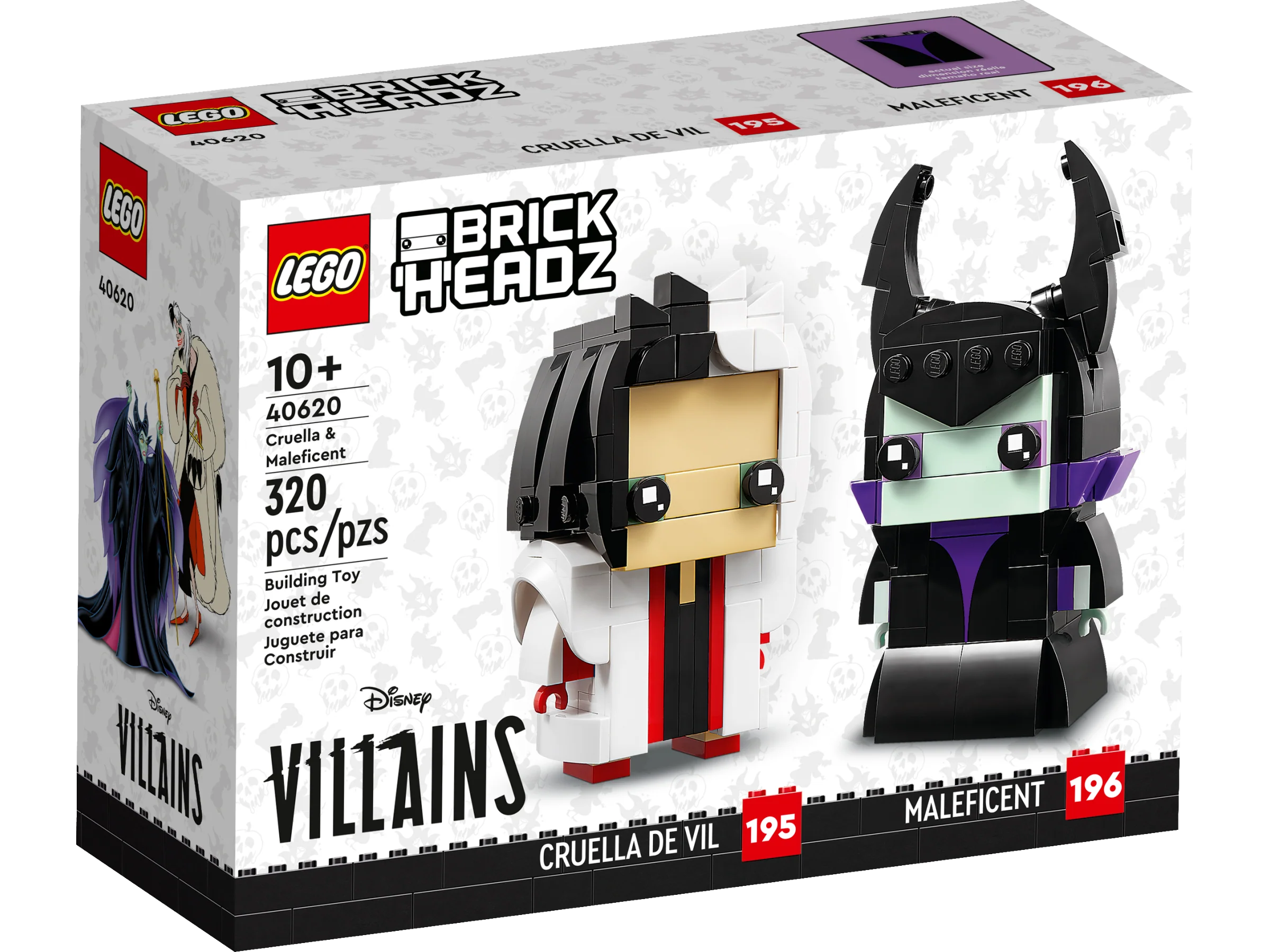 LEGO® BrickHeadz™ Cruella & Maleficent