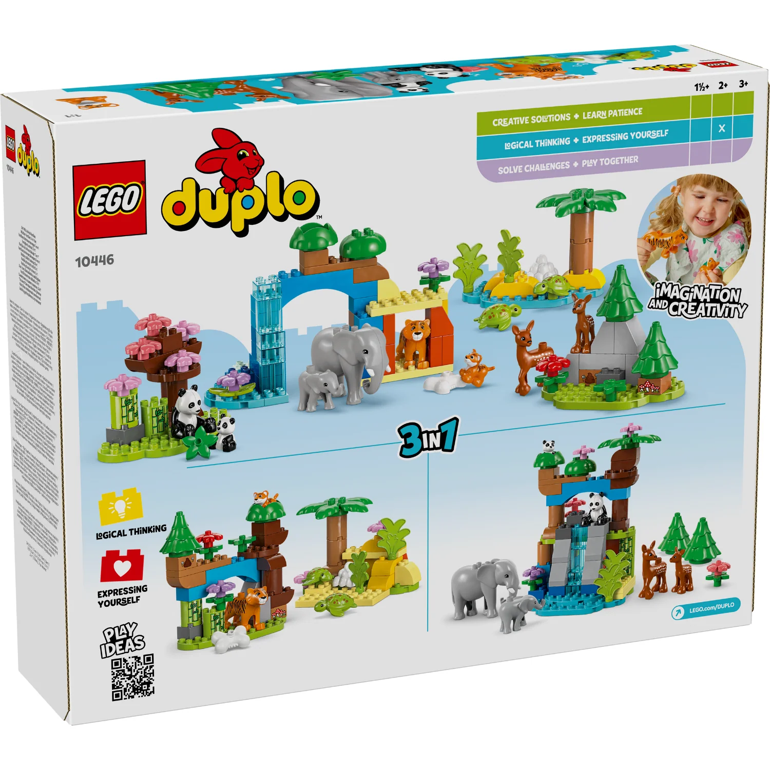 LEGO® DUPLO™ 3in1 Wild Animal Families