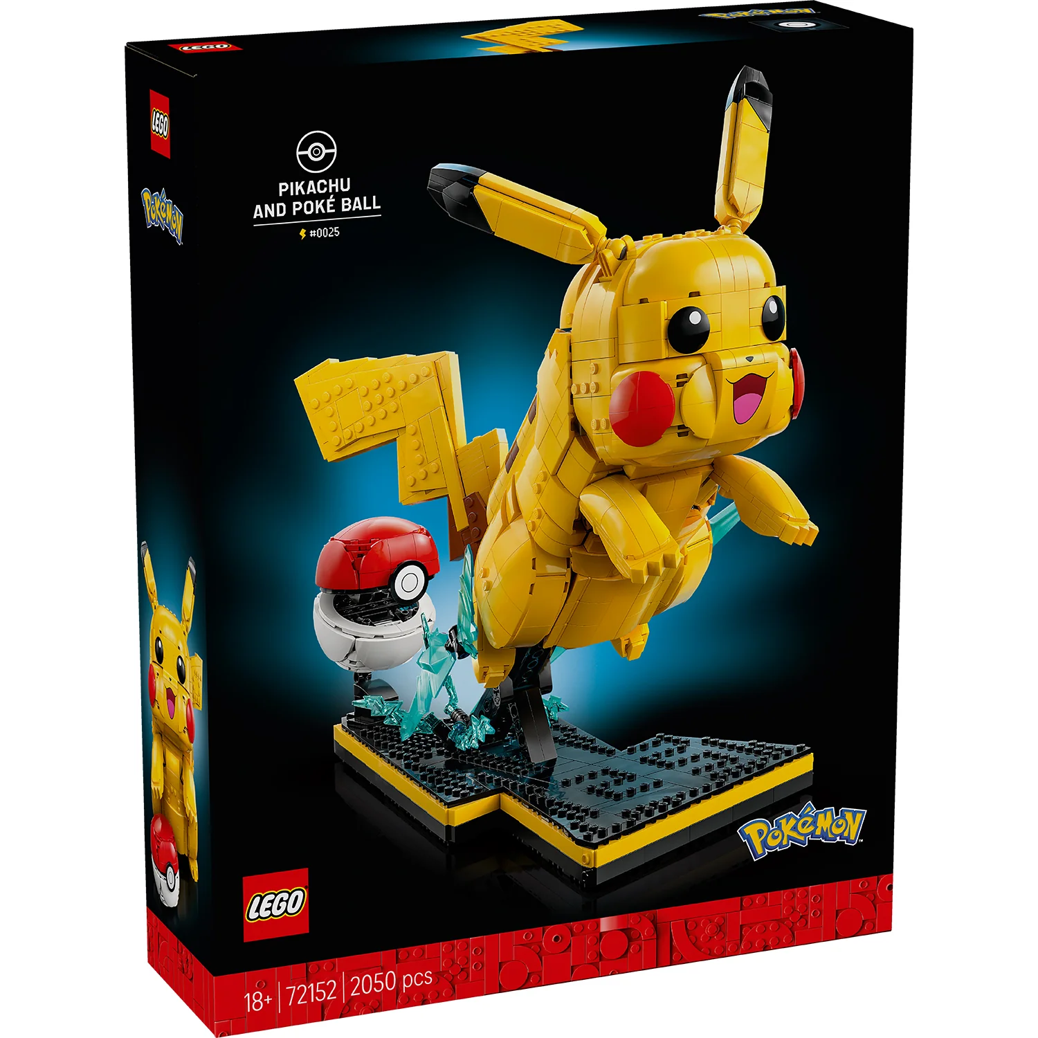LEGO® Pokémon™ Pikachu and Poké Ball