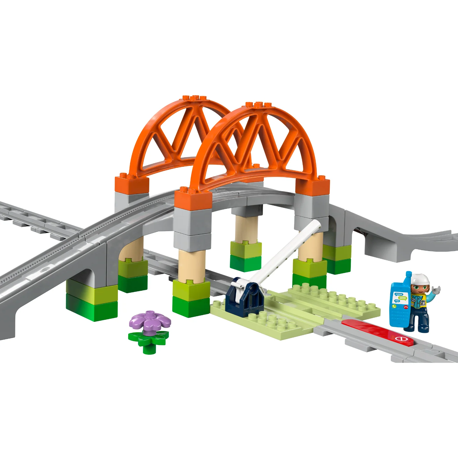 LEGO® DUPLO™ Train Bridge and Tracks Expansion Set