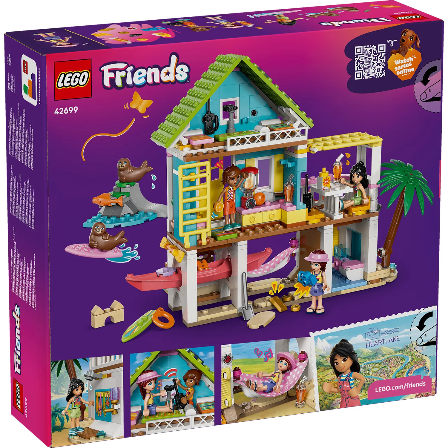 LEGO® Friends Beach House with Seals
