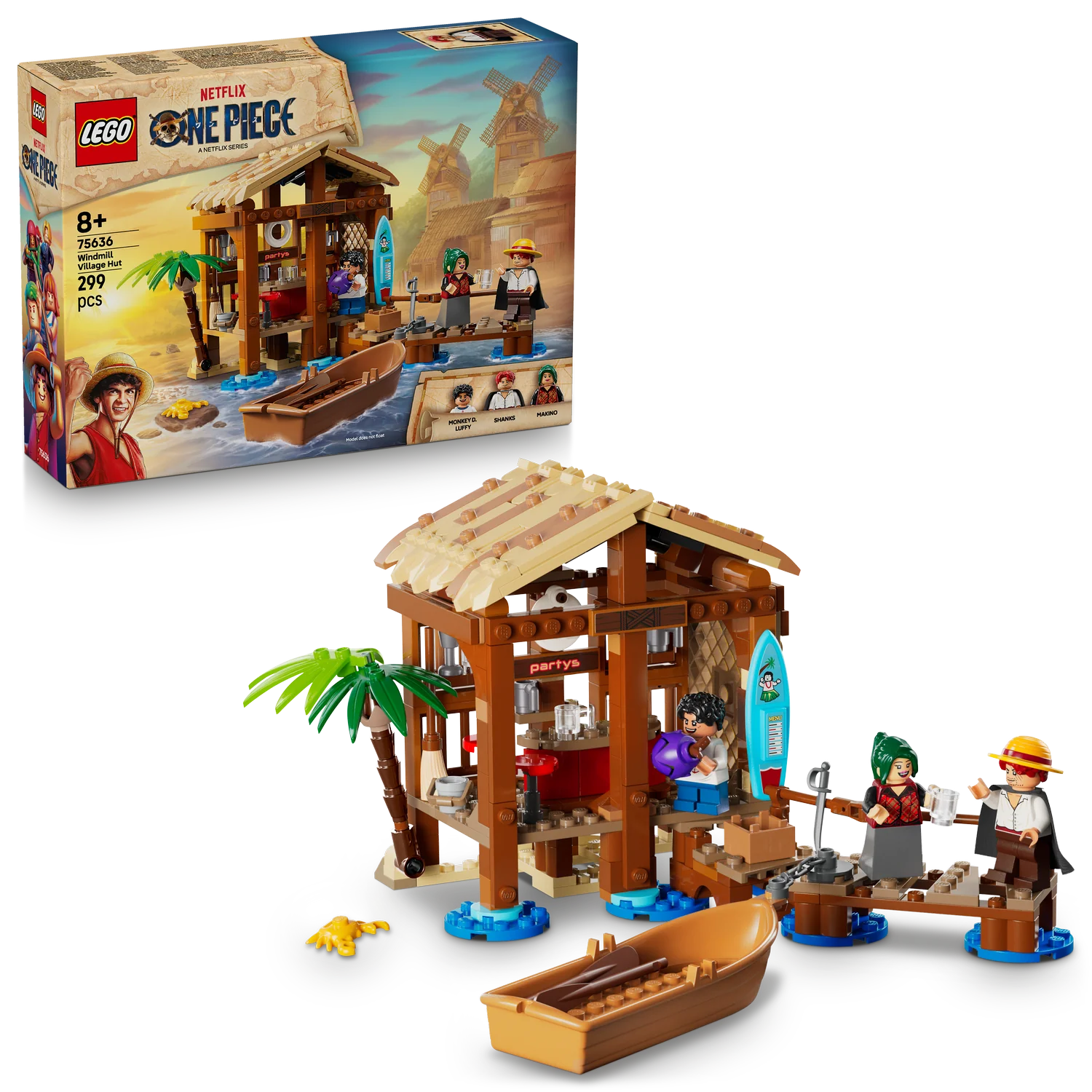 LEGO® ONE PIECE Windmill Village Hut