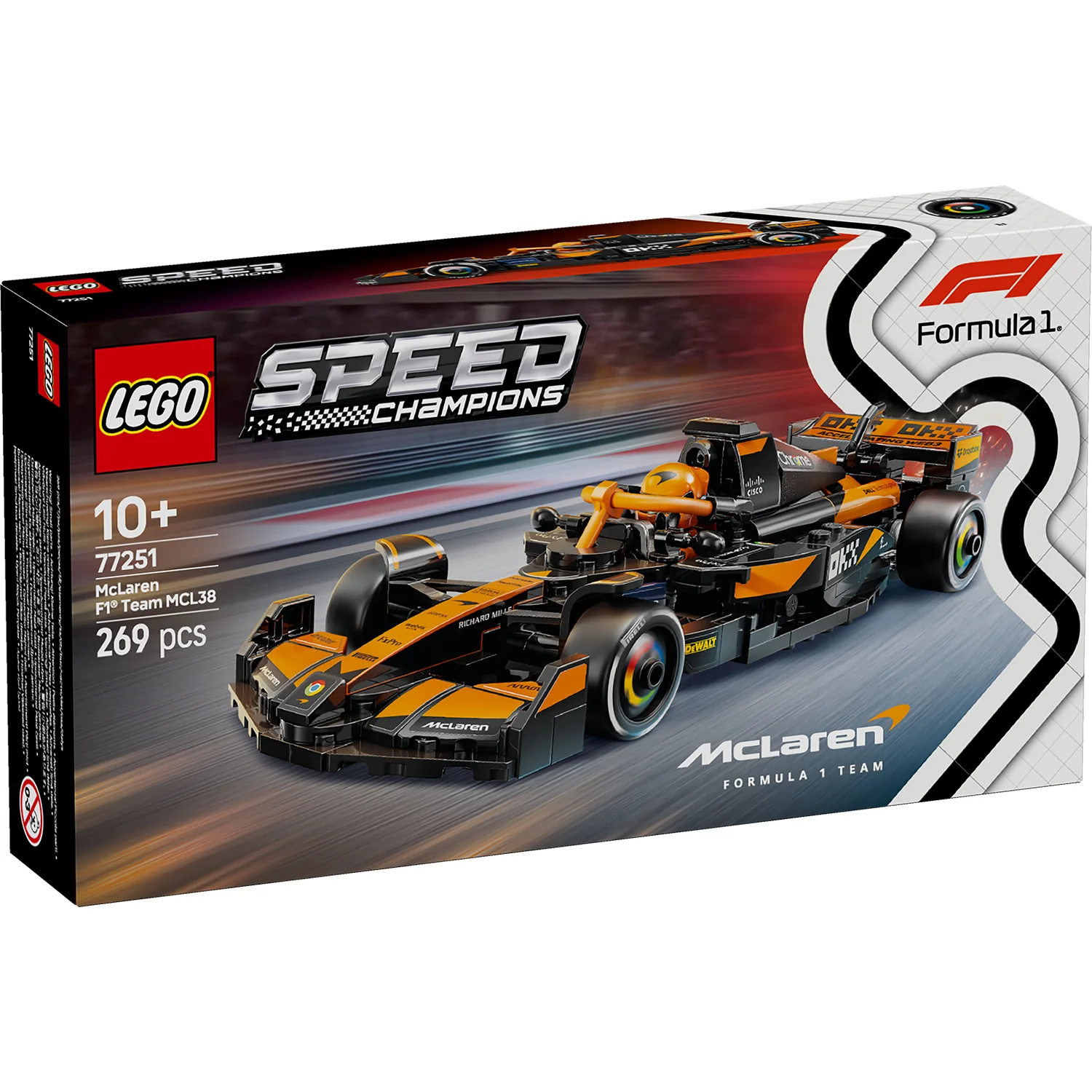 LEGO® Speed Champions - McLaren F1® Team MCL38 Race Car