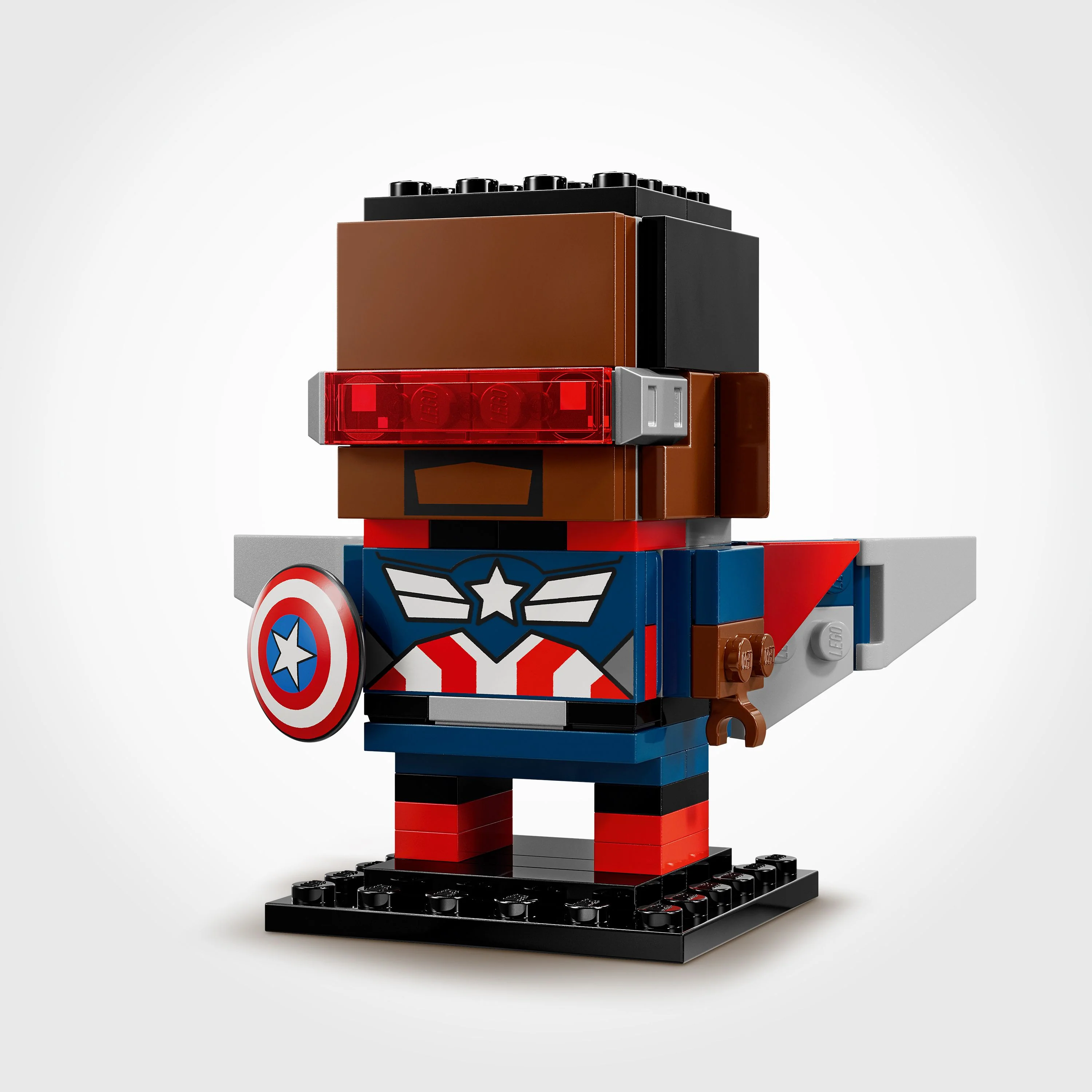LEGO® BrickHeadz™ Captain America & Red Hulk Figures