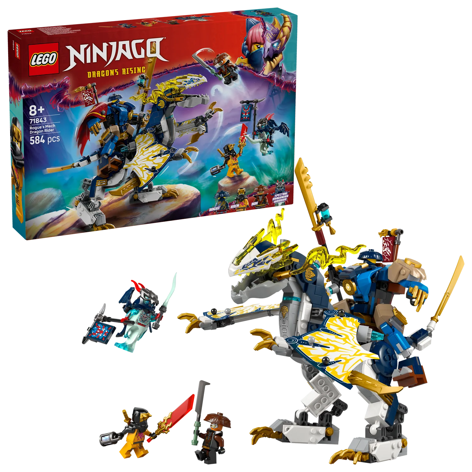 LEGO® NINJAGO® Rogue's Mech Dragon Rider