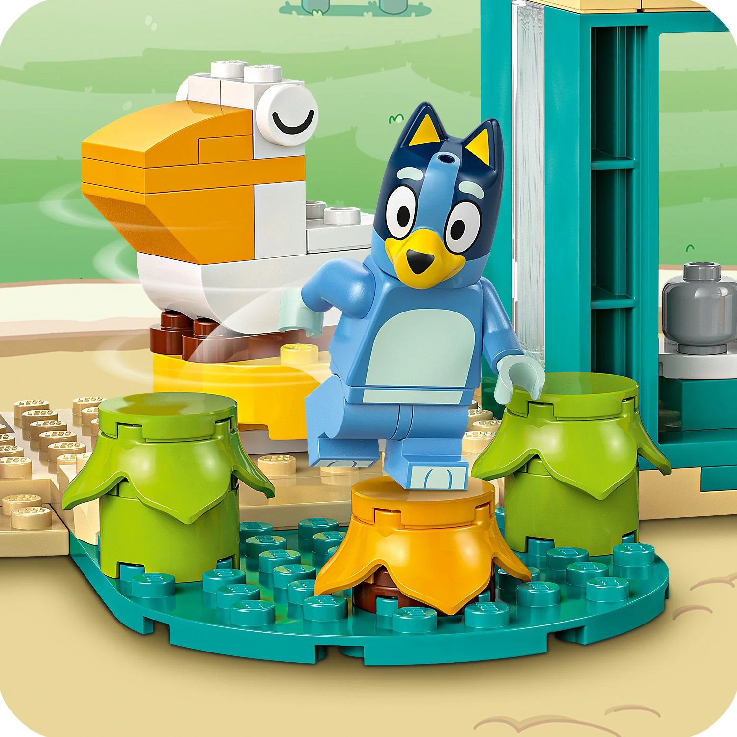 LEGO® Bluey Playground Fun with Bluey & Chloe