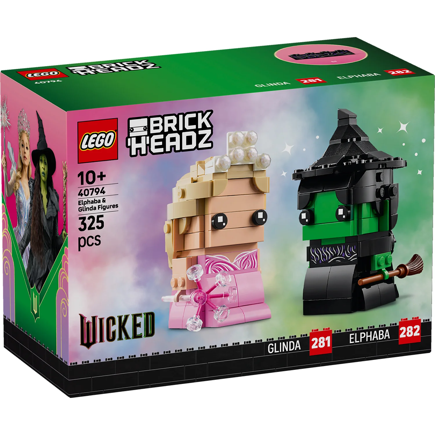 LEGO® BrickHeadz™ Elphaba & Glinda Figures