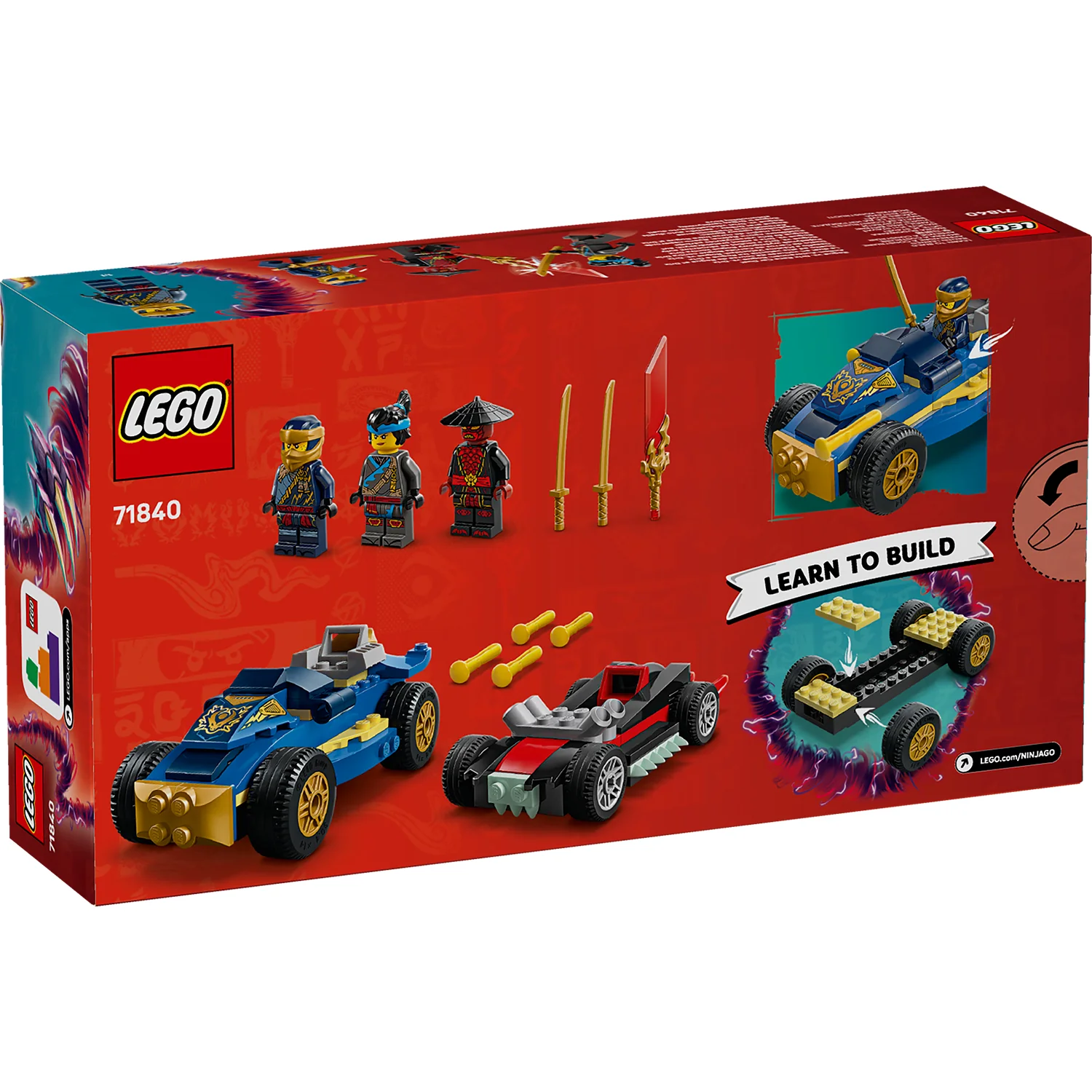 LEGO® NINJAGO® Rogue vs. Drix Race Car Duel