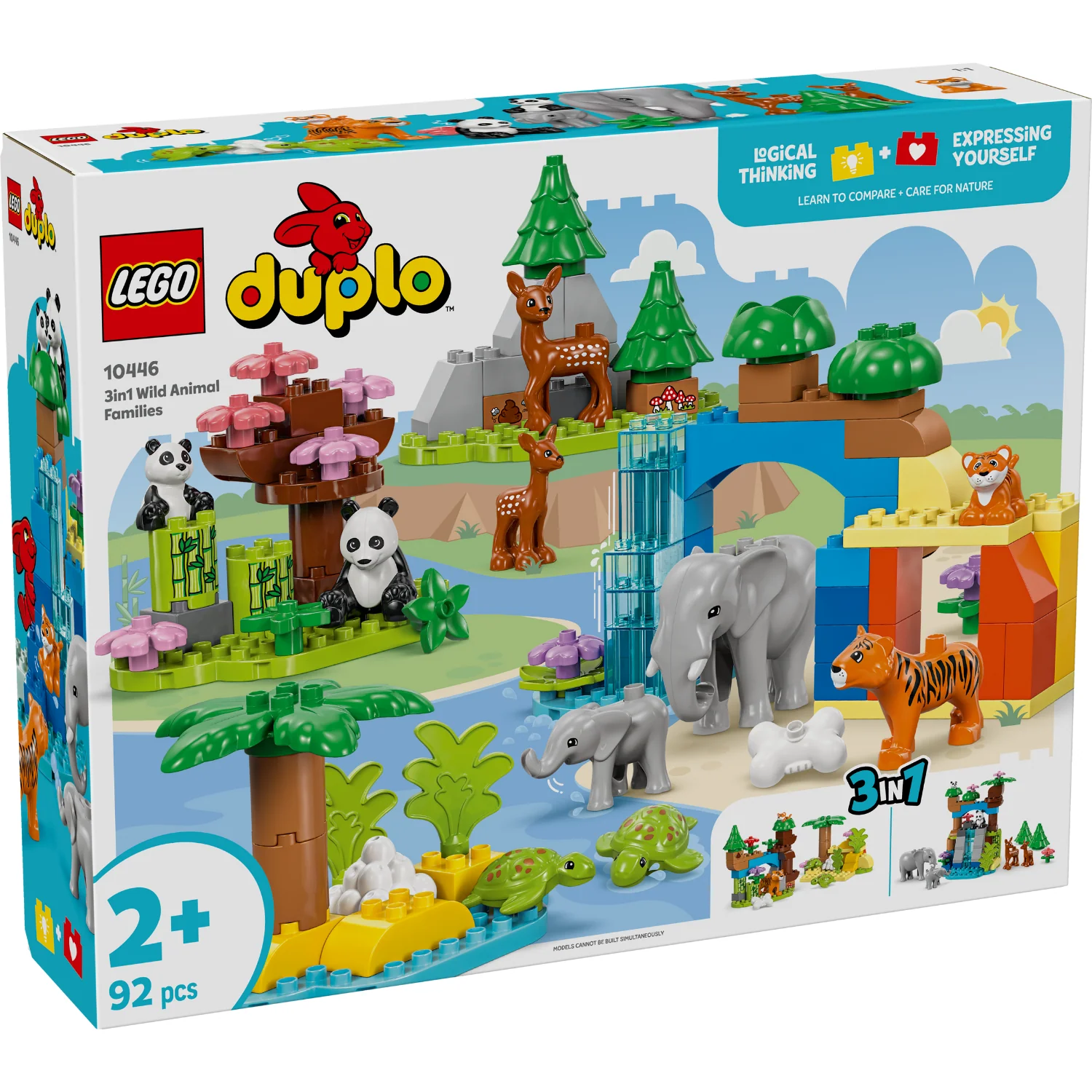LEGO® DUPLO™ 3in1 Wild Animal Families