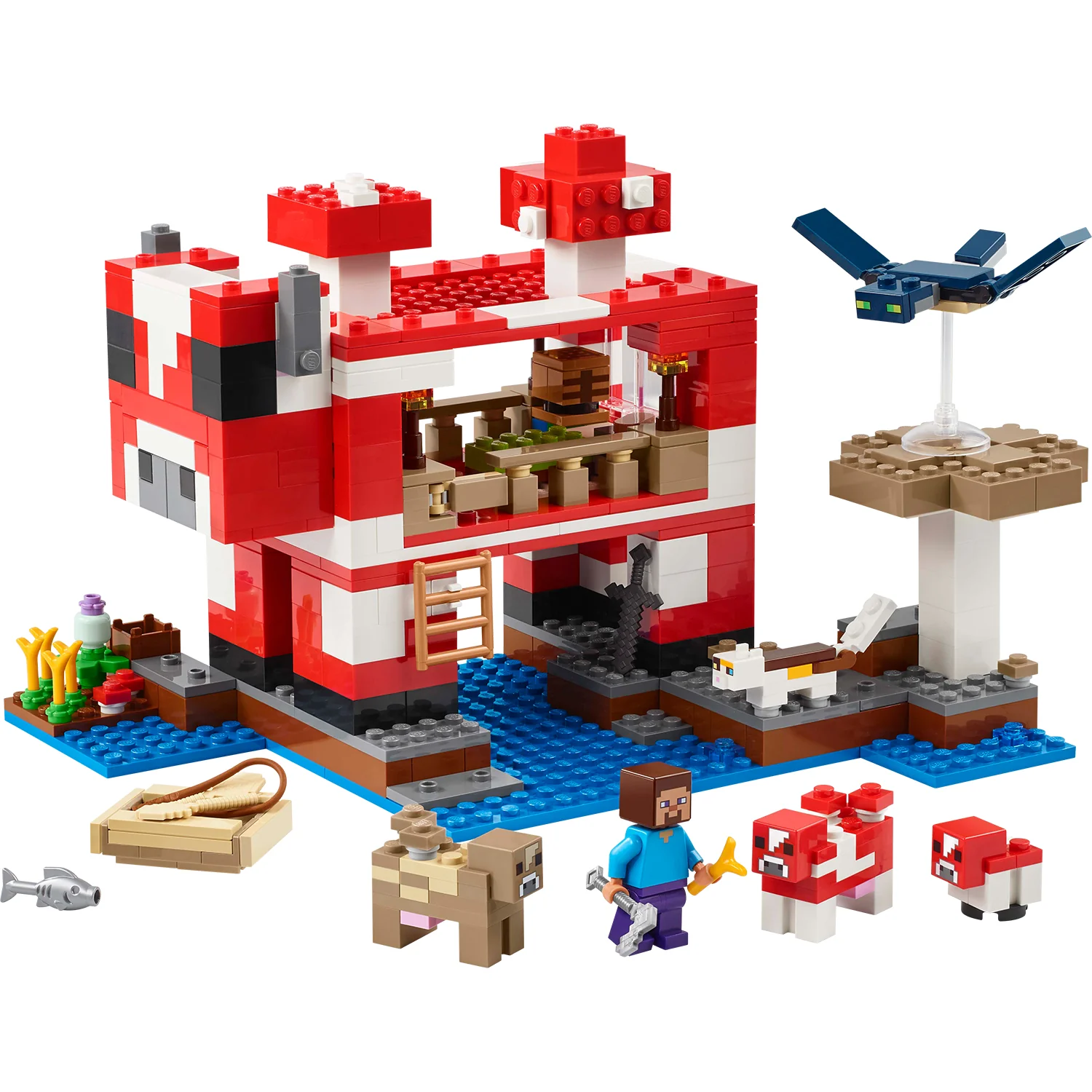 LEGO® Minecraft® The Mooshroom House
