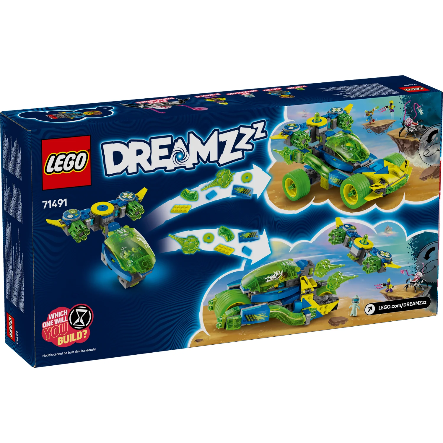 LEGO® DREAMZzz™ Mateo and the Z-Blob Action Race Car
