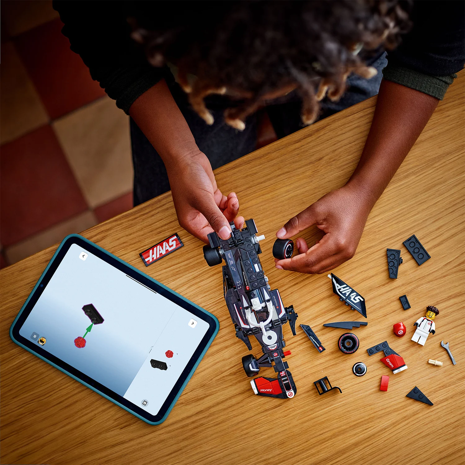 LEGO® Speed Champions MoneyGram Haas F1® Team VF-24 Race Car