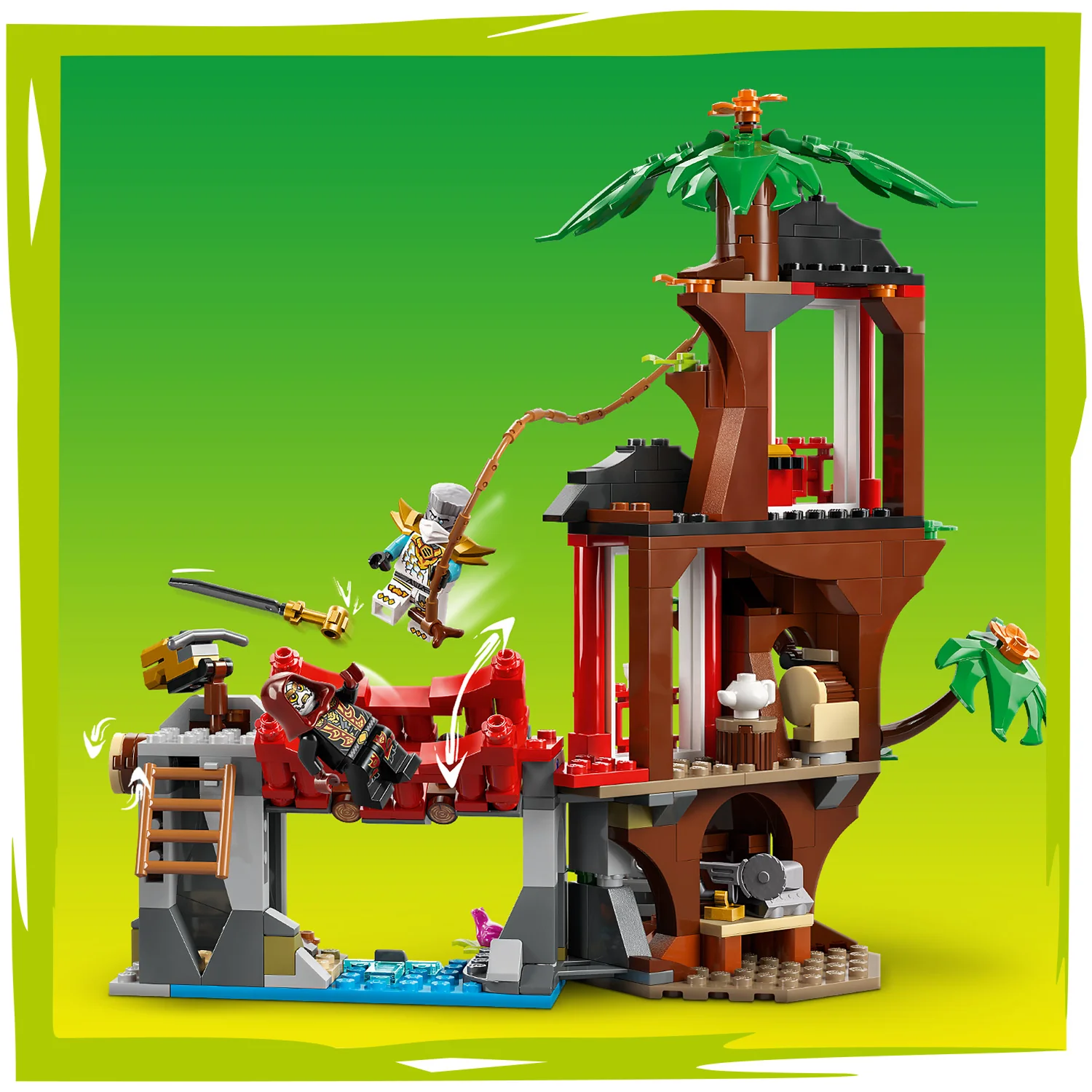LEGO® NINJAGO® Ninja Vehicle Tree House Battle