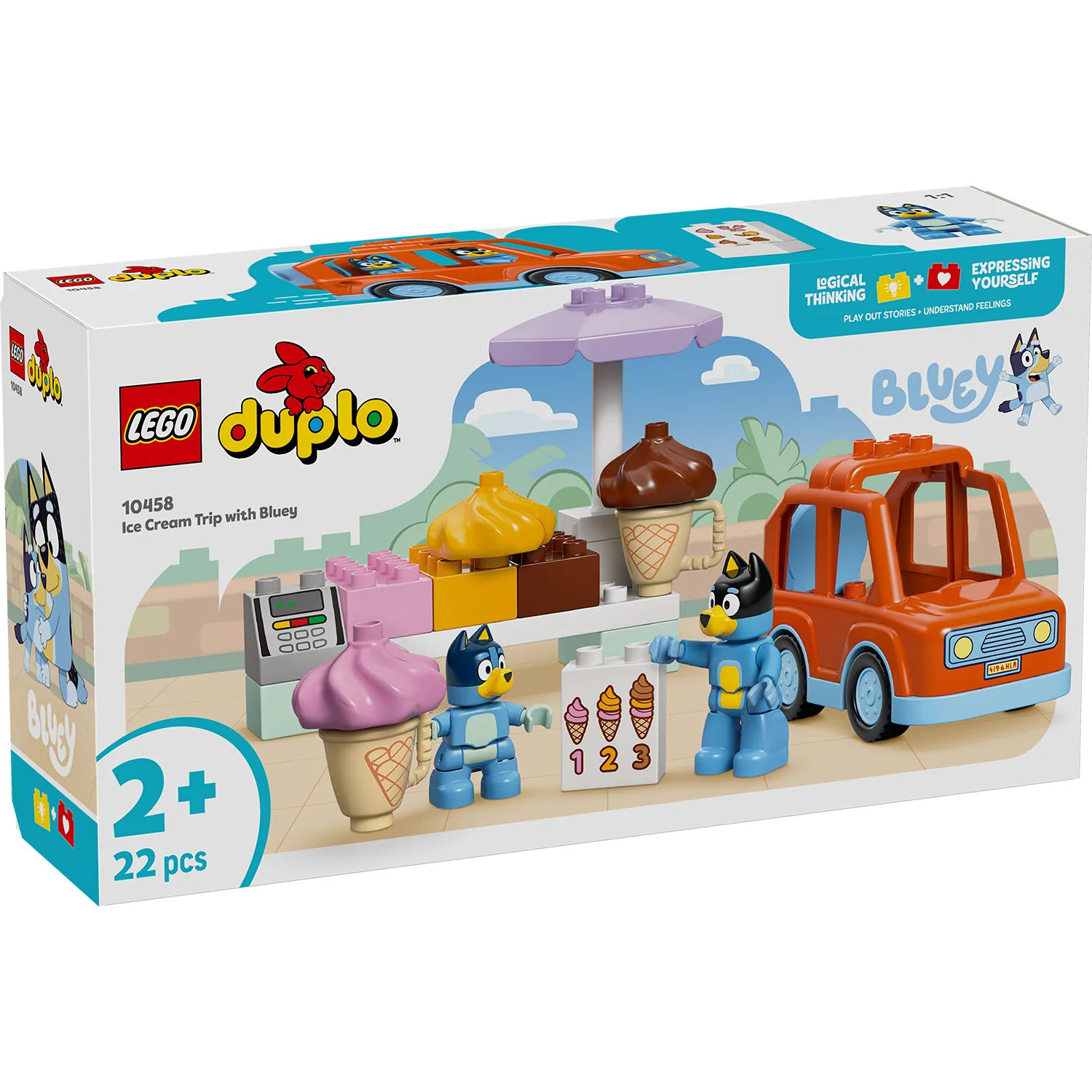 LEGO® DUPLO® Bluey: Ice Cream Trip with Bluey
