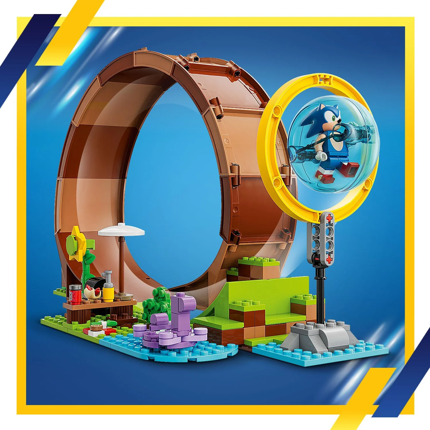 LEGO® Sonic the Hedgehog™ Sonic's Green Hill Zone Loop Challenge